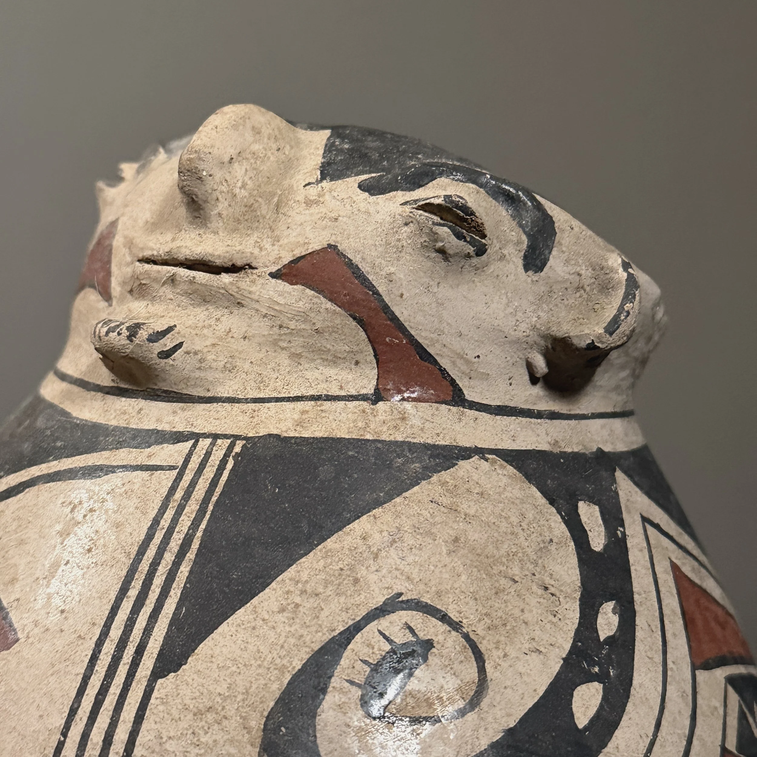 Side view of Casas Grandes or Mata Ortiz pottery