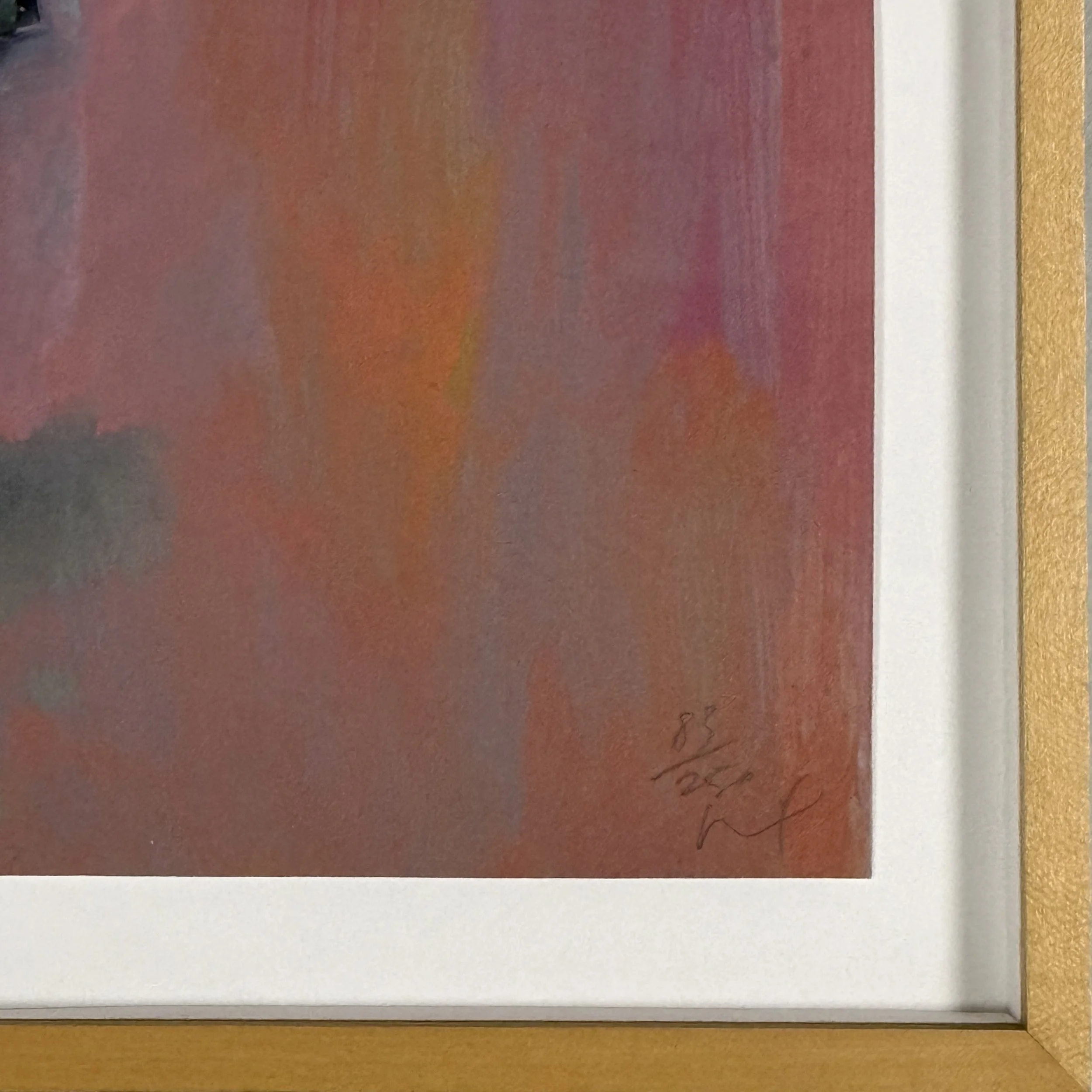 Contemporary British artist Peter Doig signed print