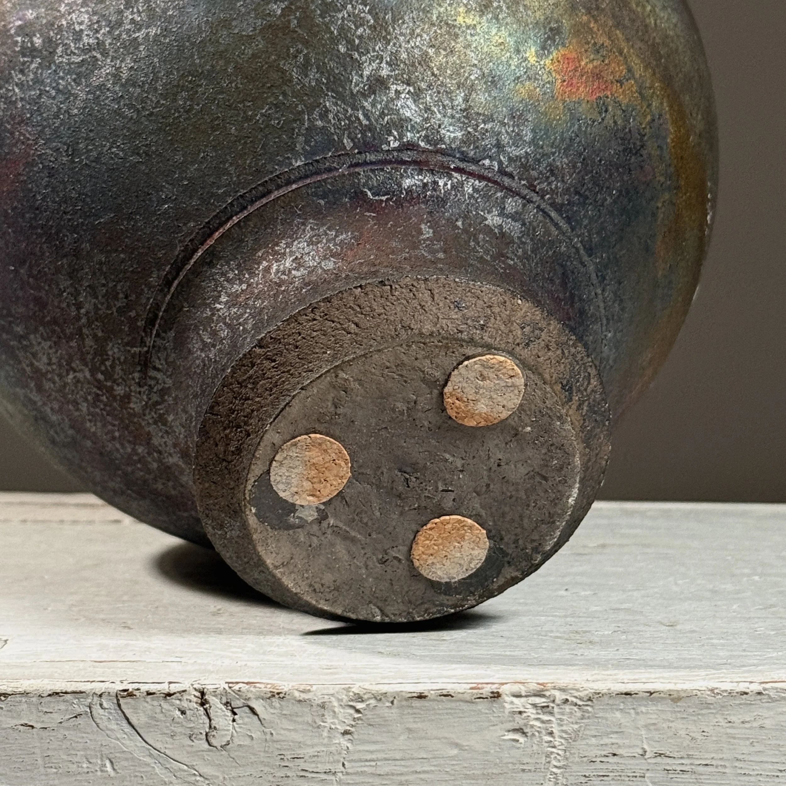 Bottom of vessel. No signature found.