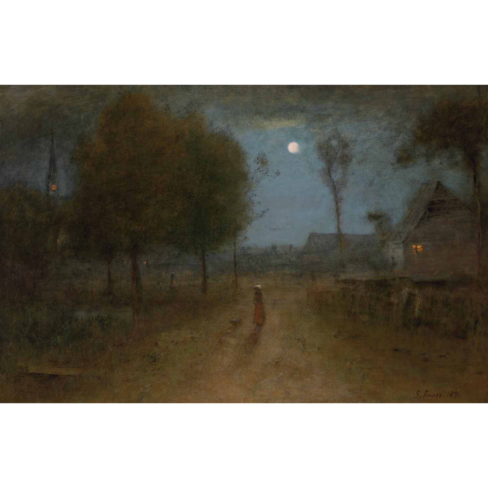 Original Nine O’Clock painting