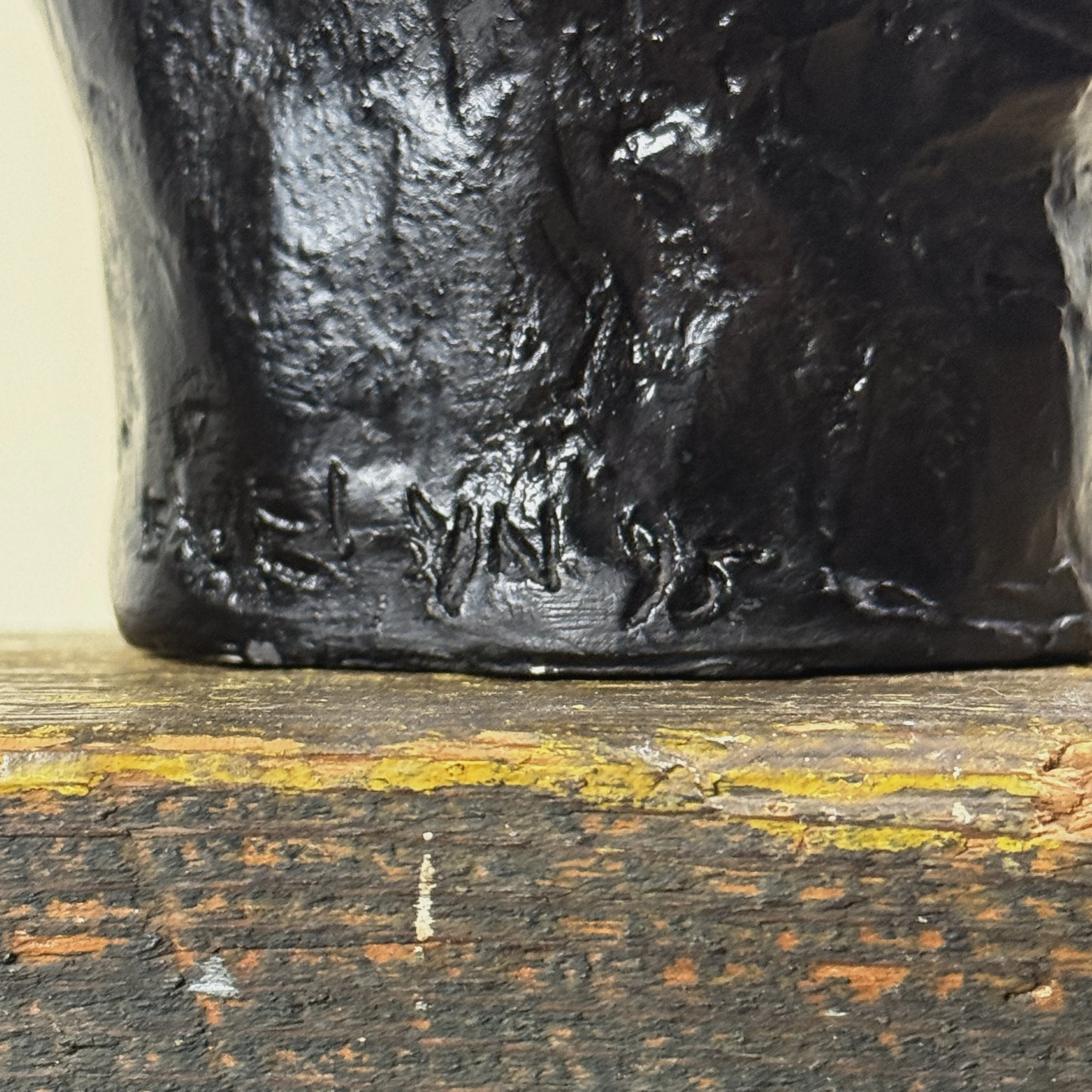View of signature