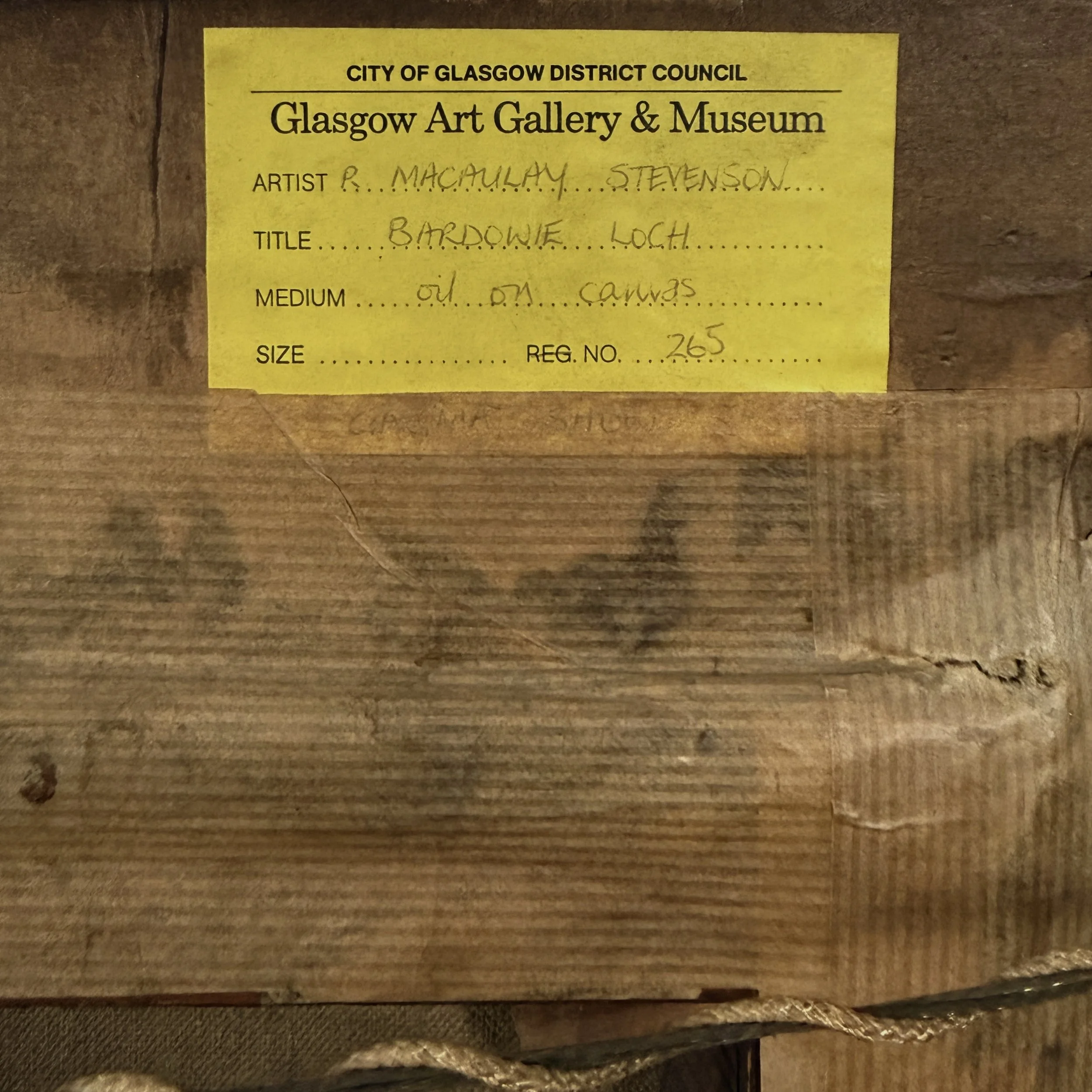 Label en verso