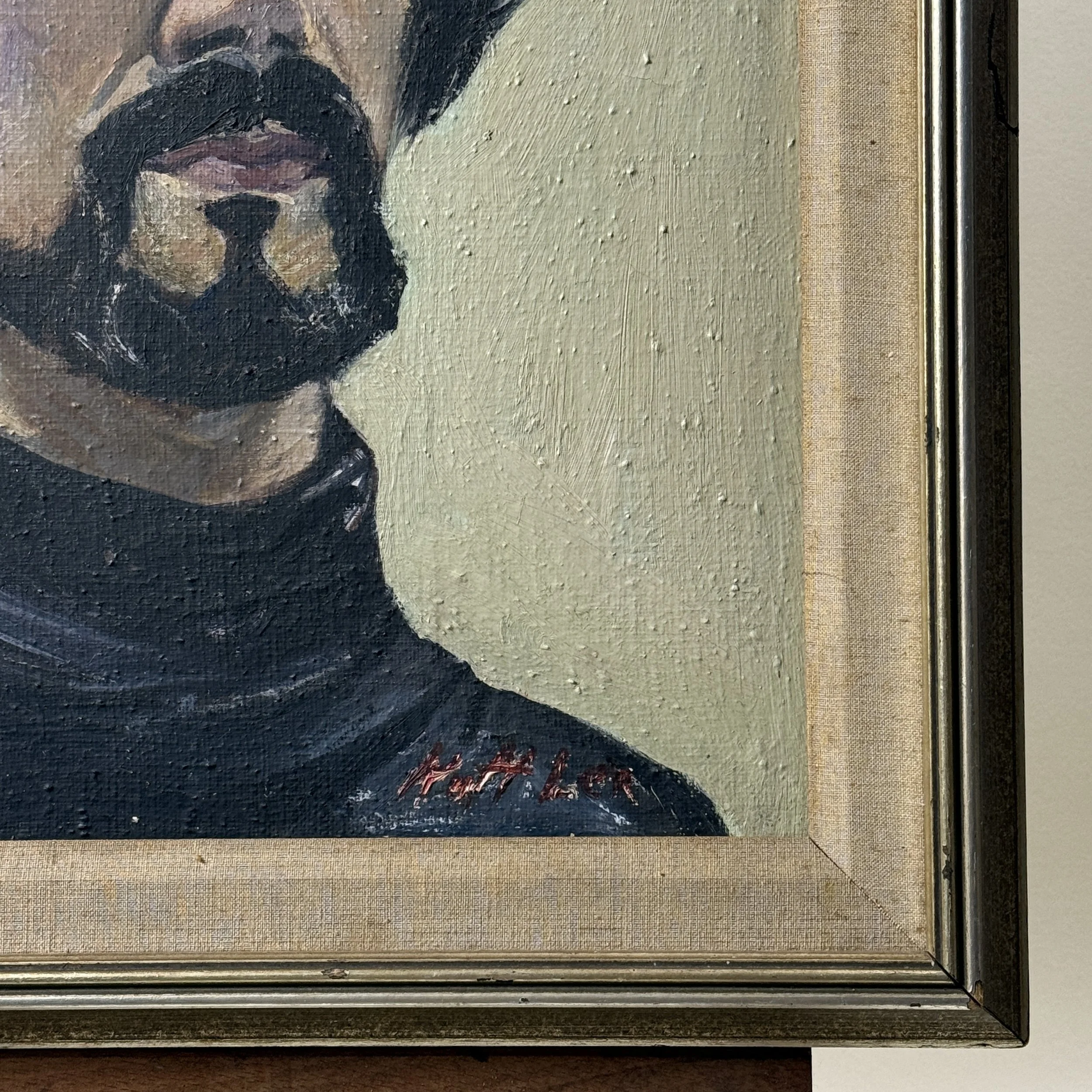 Lower right corner. Artist signature visible. Dated 1967.