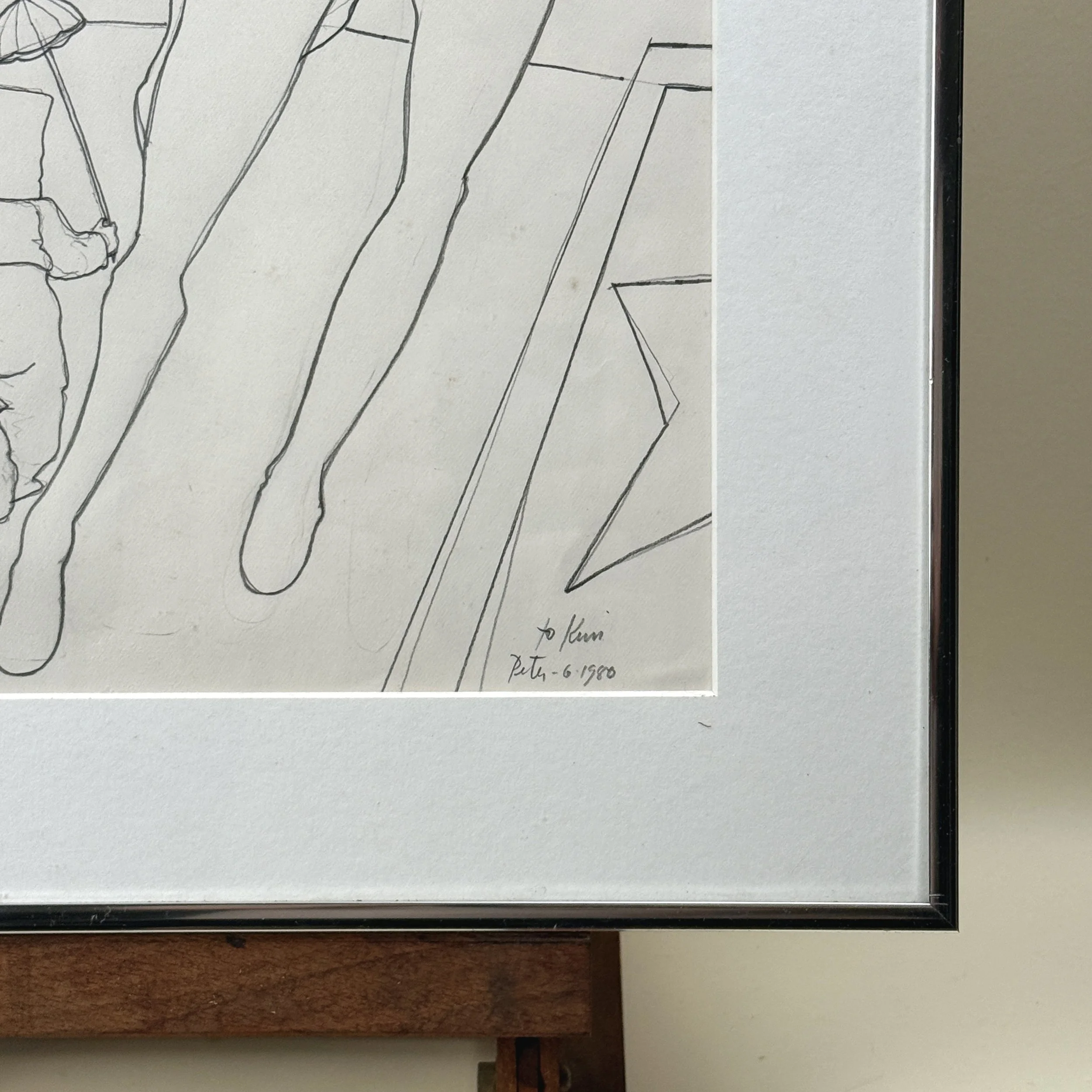 Lower left corner. Artist signature and date "Paone 79" visible.