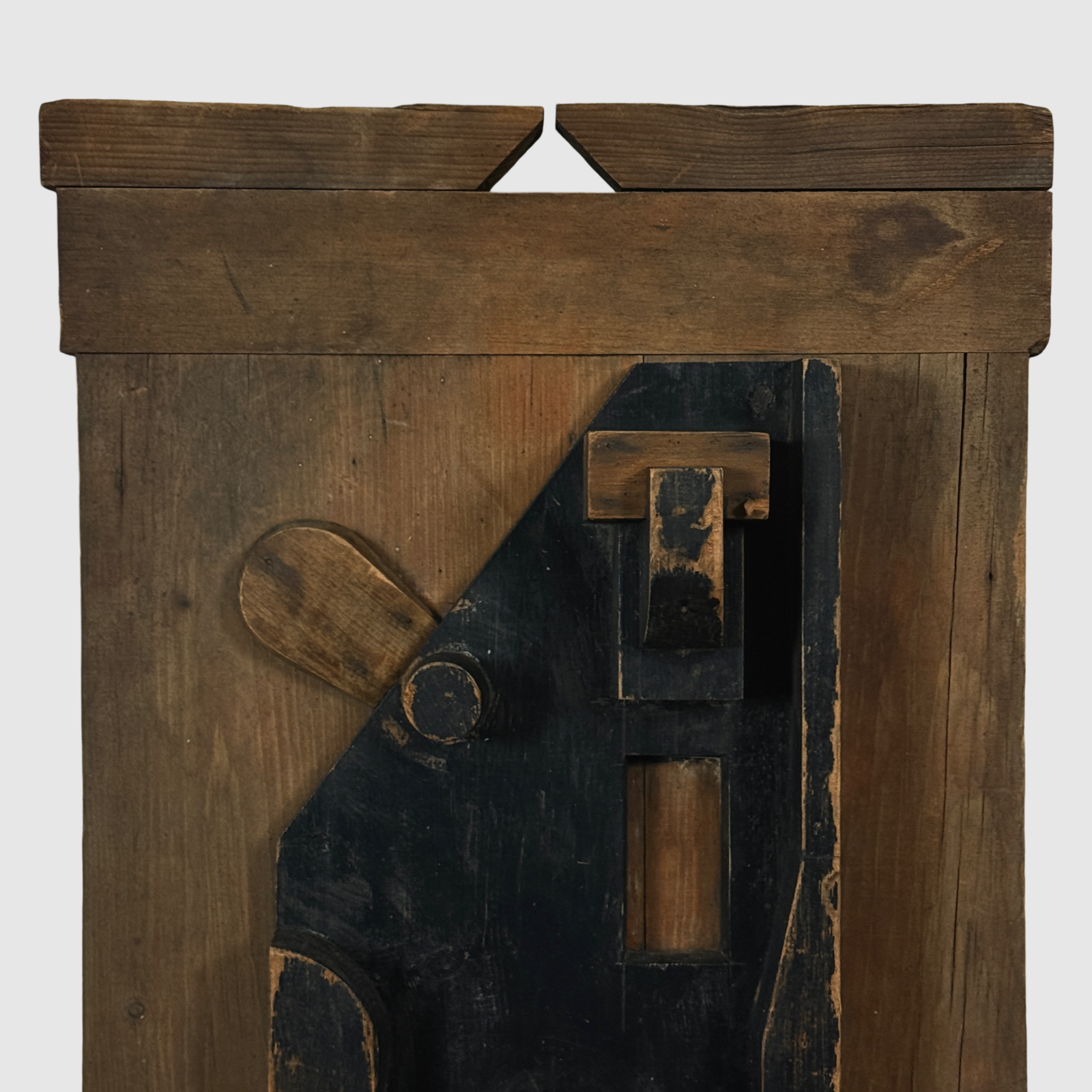 Close up of foundry assemblage sculpture
