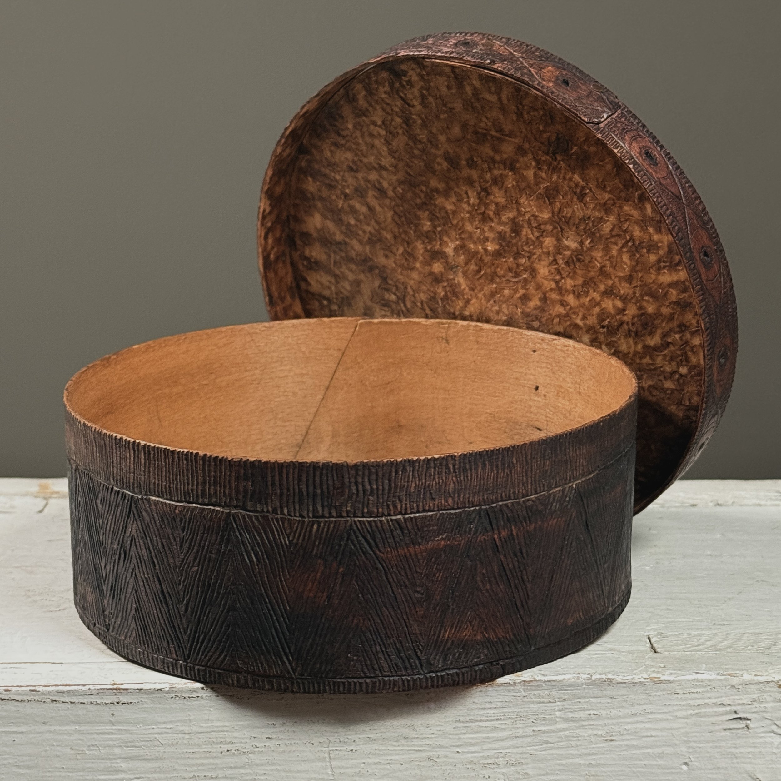 View of box with lid off.