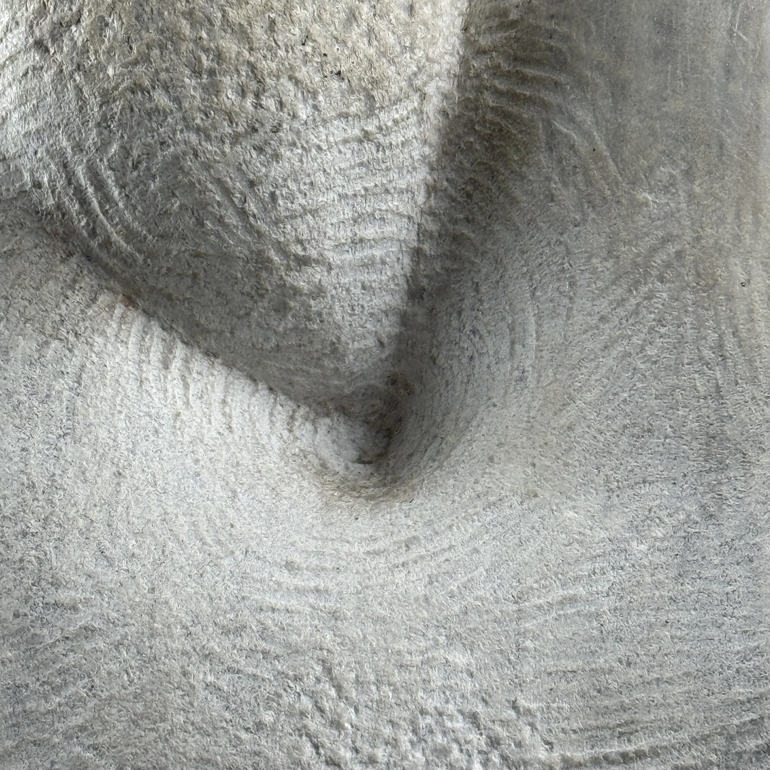 Etched and line detail, abstract marble sculpture, anthropomorphic