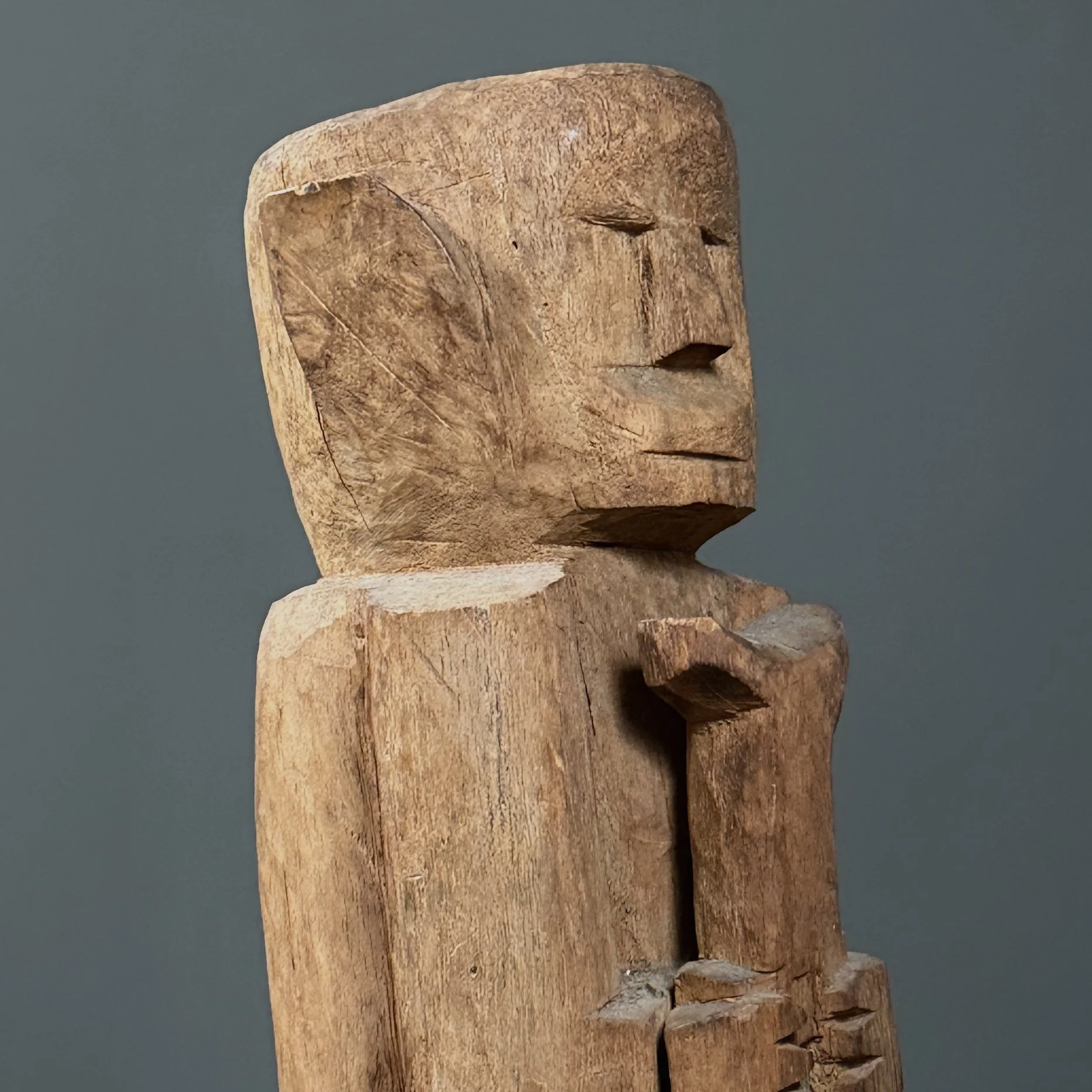 Side profile of face