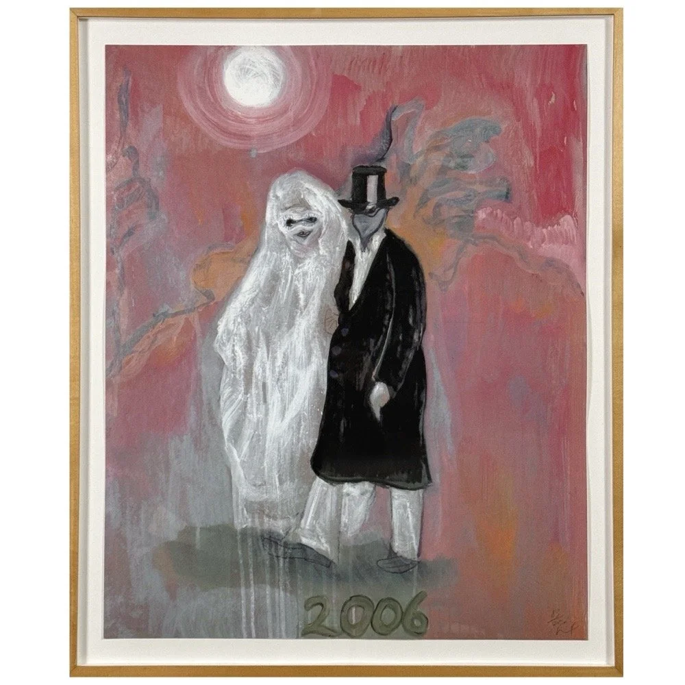 Peter Doig Masqueraders 2006 Signed Limited Edition Print, Framed