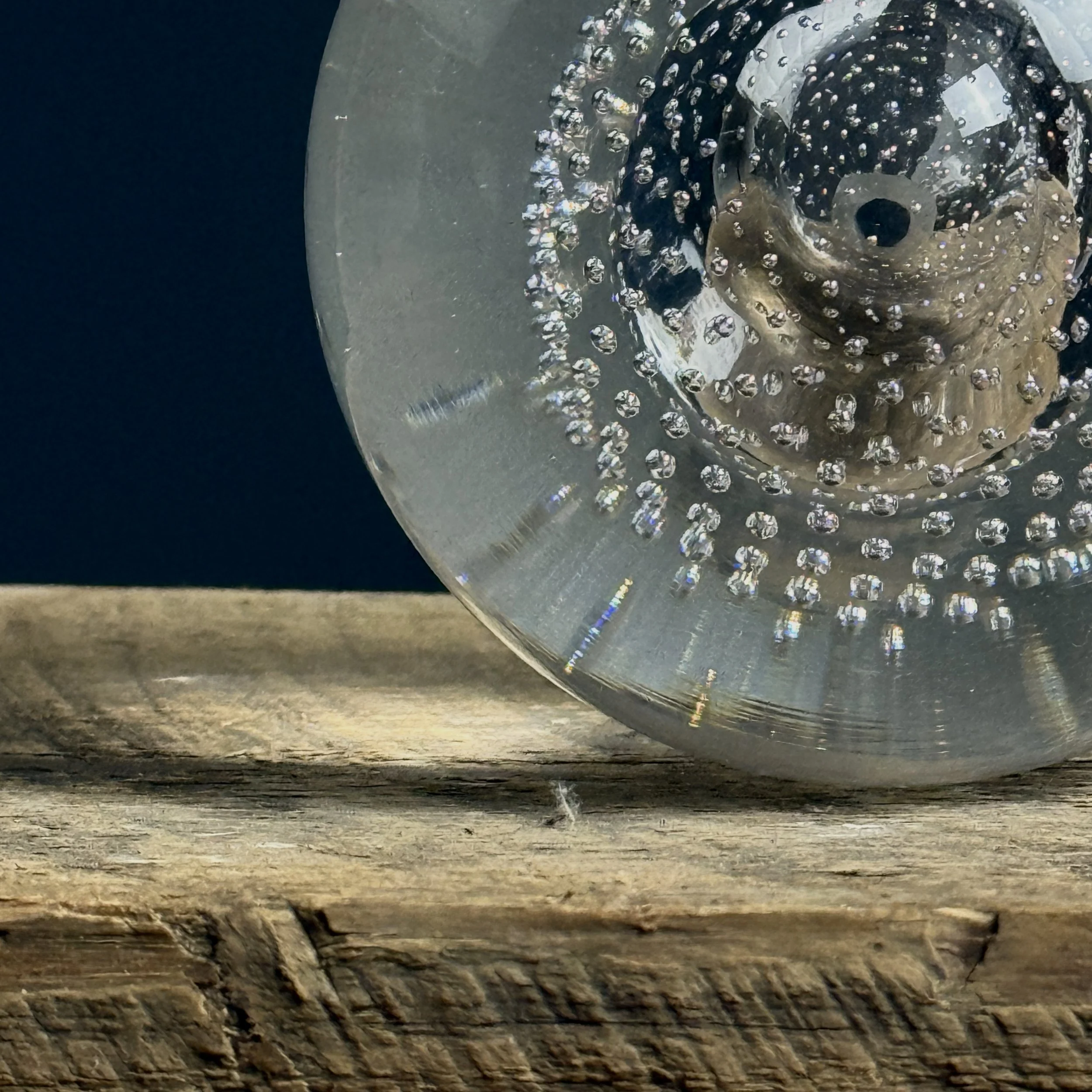 Detail shot of paperweight