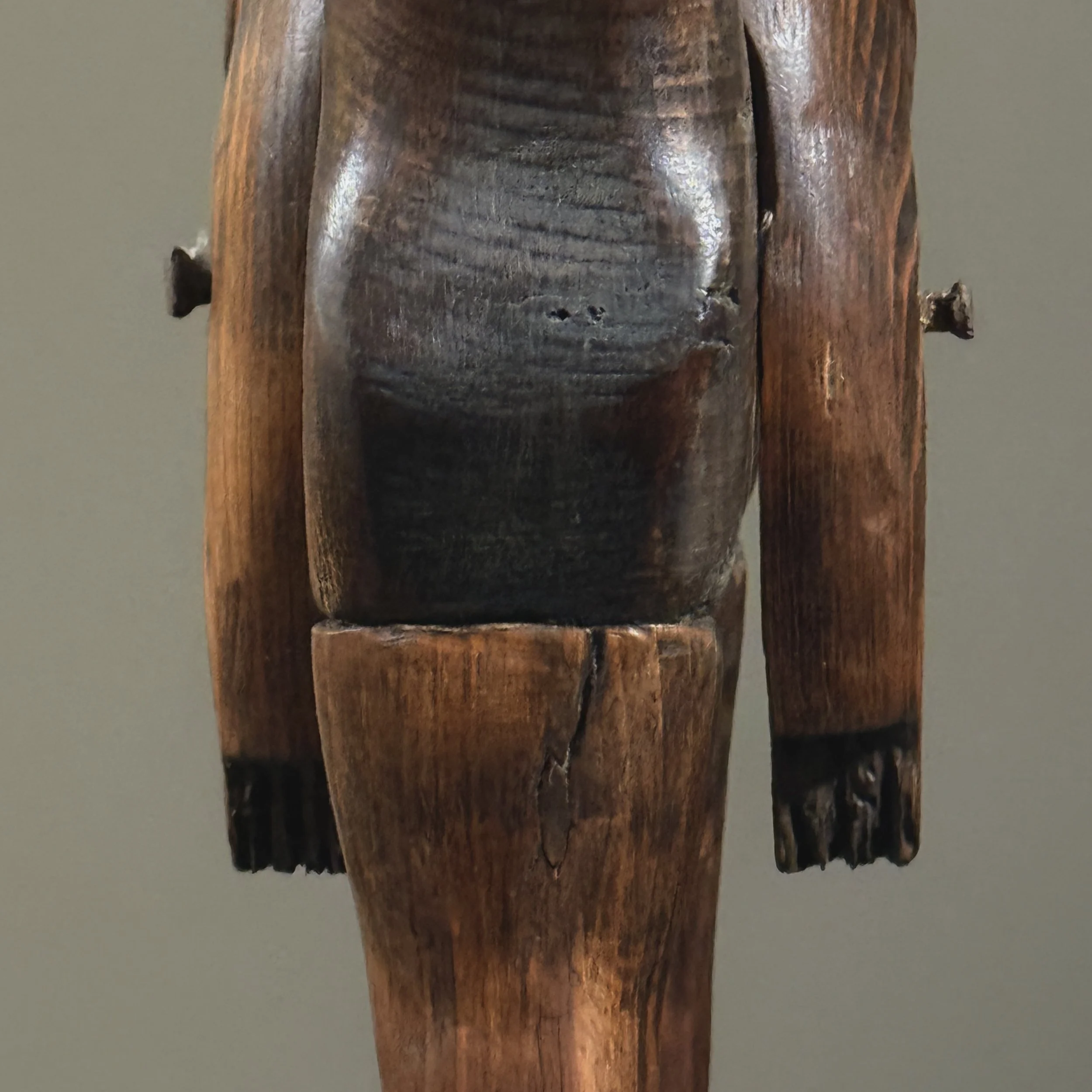 Front section of the soldier with a horse.