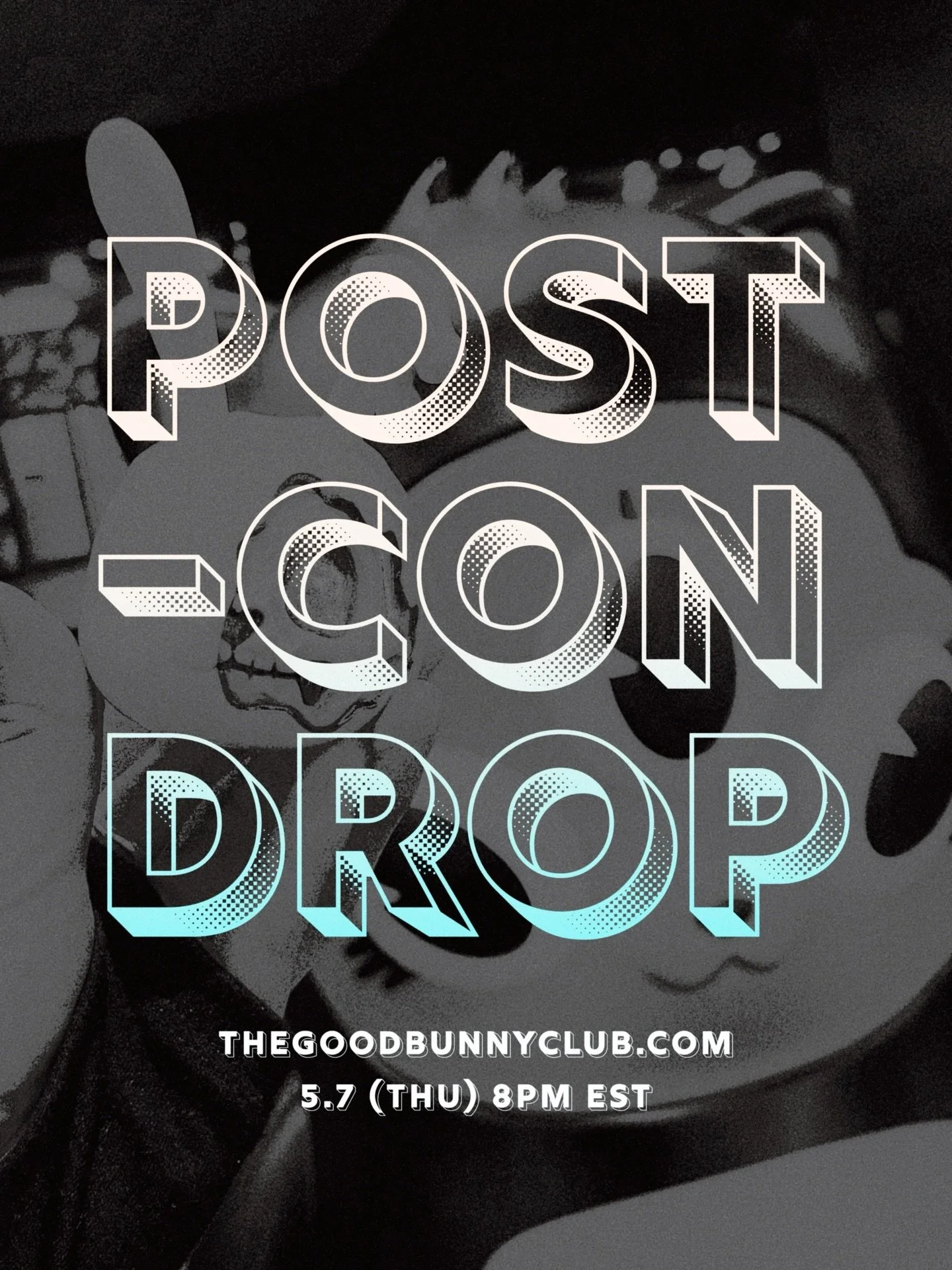 Tonight !!
The post-con drop opens at 8PM EST at
TheGoodbunnyClub.com

Who&rsquo;s bringing home the last pieces of
Fracture, Crimson, and Malus? ✦