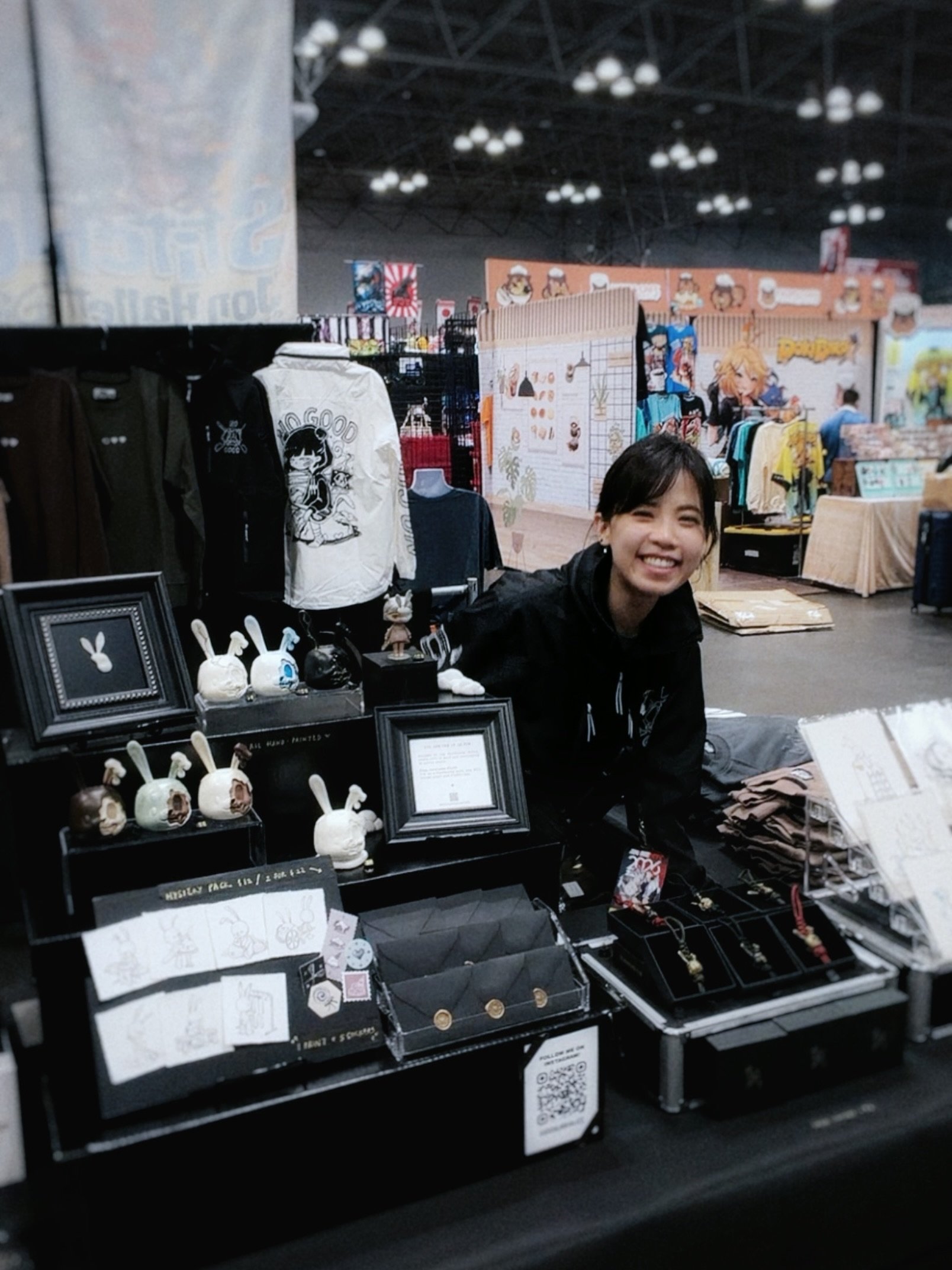Another memorable AnimeNYC! 
As I focus more on developing stories and making objects, I was nervous it might be too different, but the excitement and love I got from you all gave me the courage to push further.

In this sea of awesomeness, thank you