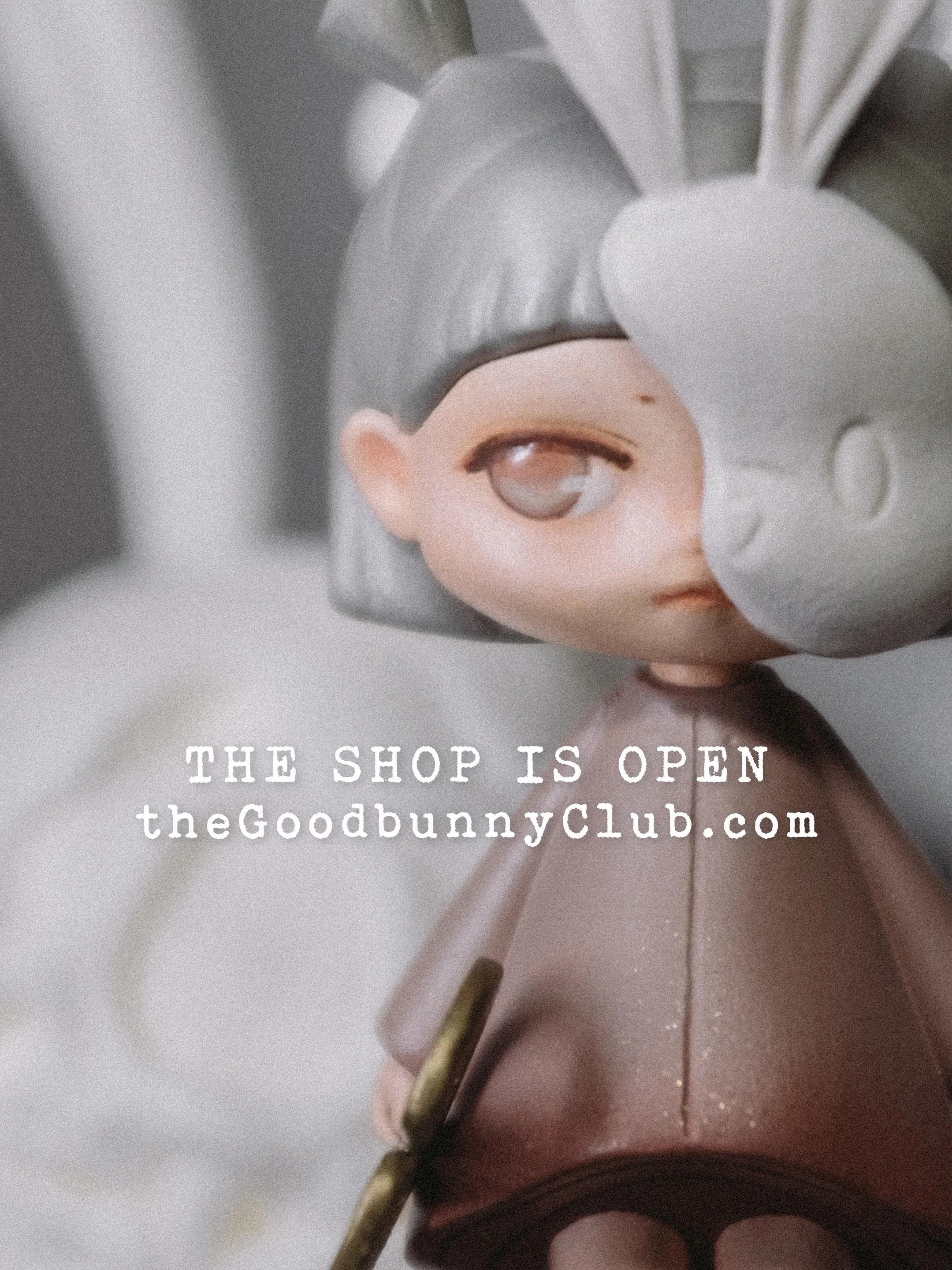 The Wanderer is here! 
Live now at theGoodbunnyClub.com
(plus selected items from ANYC✨)