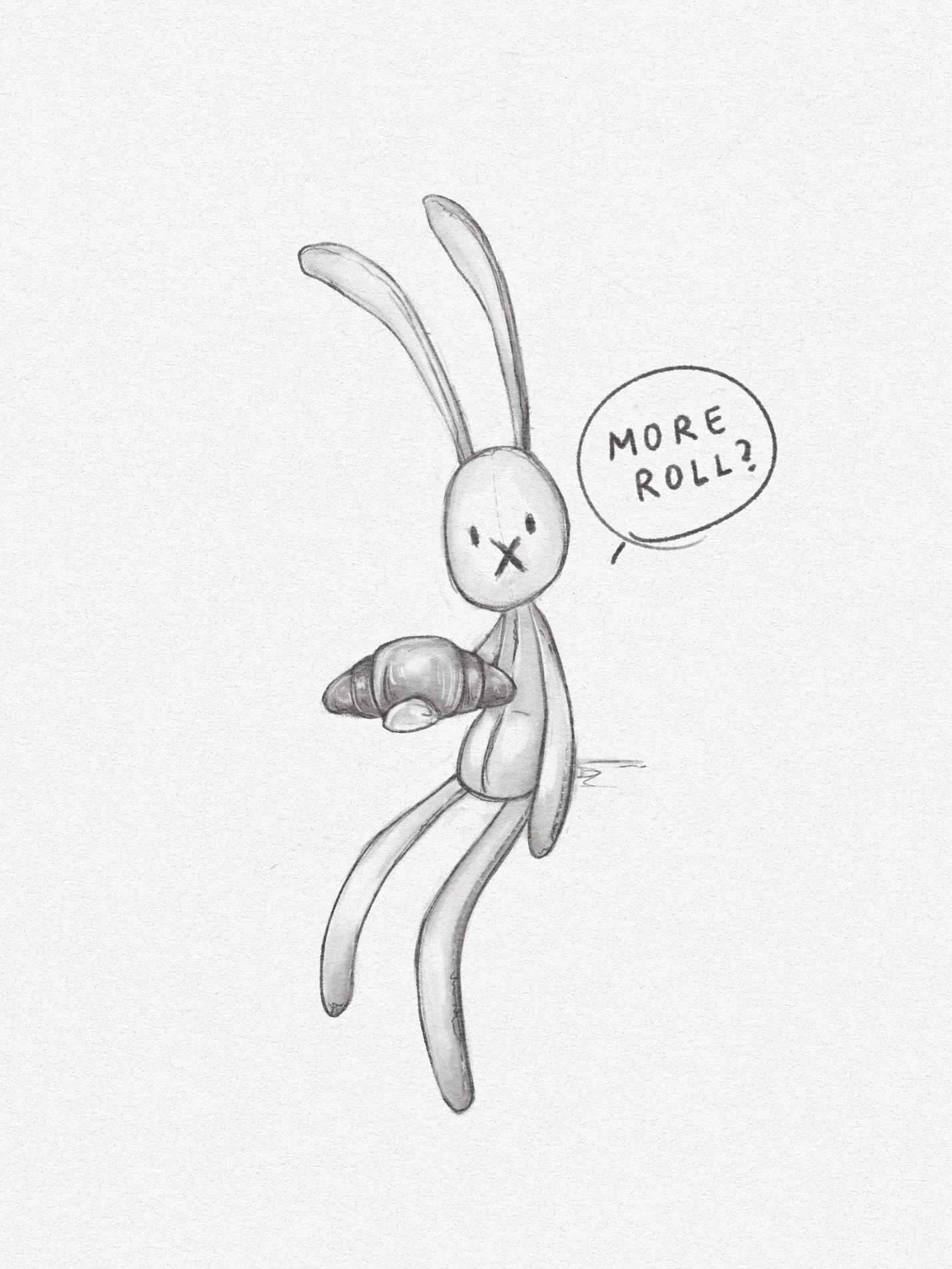 Happy Labor Day!
Just sent out the Goodbunny newsletter. This month&rsquo;s chapter is about the next morning, and we meet a new character, Morrow. 
Do you wake up achy after a day of talking to people too?
✦