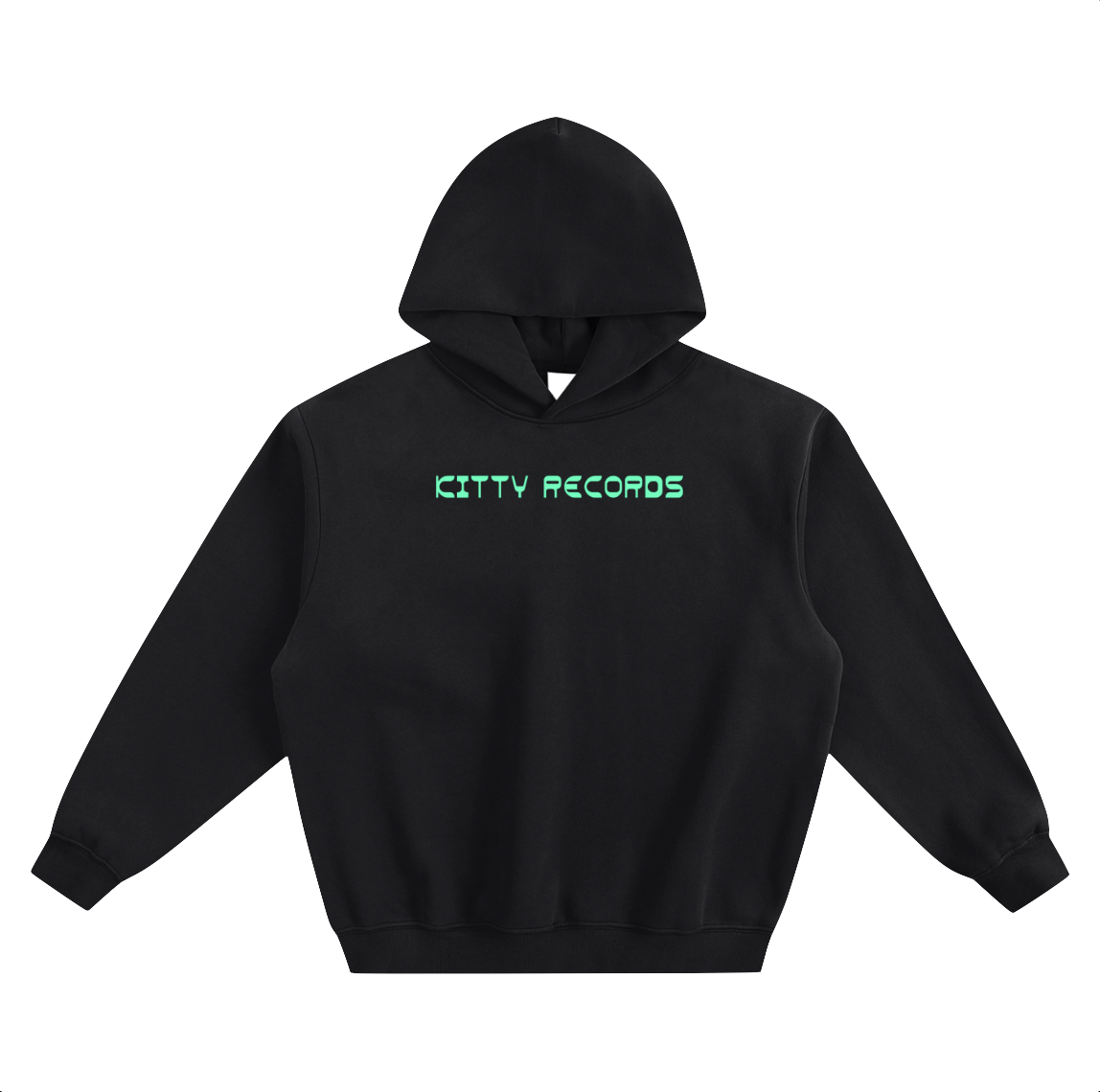 KITTY RECORDS Oversized Hoodie