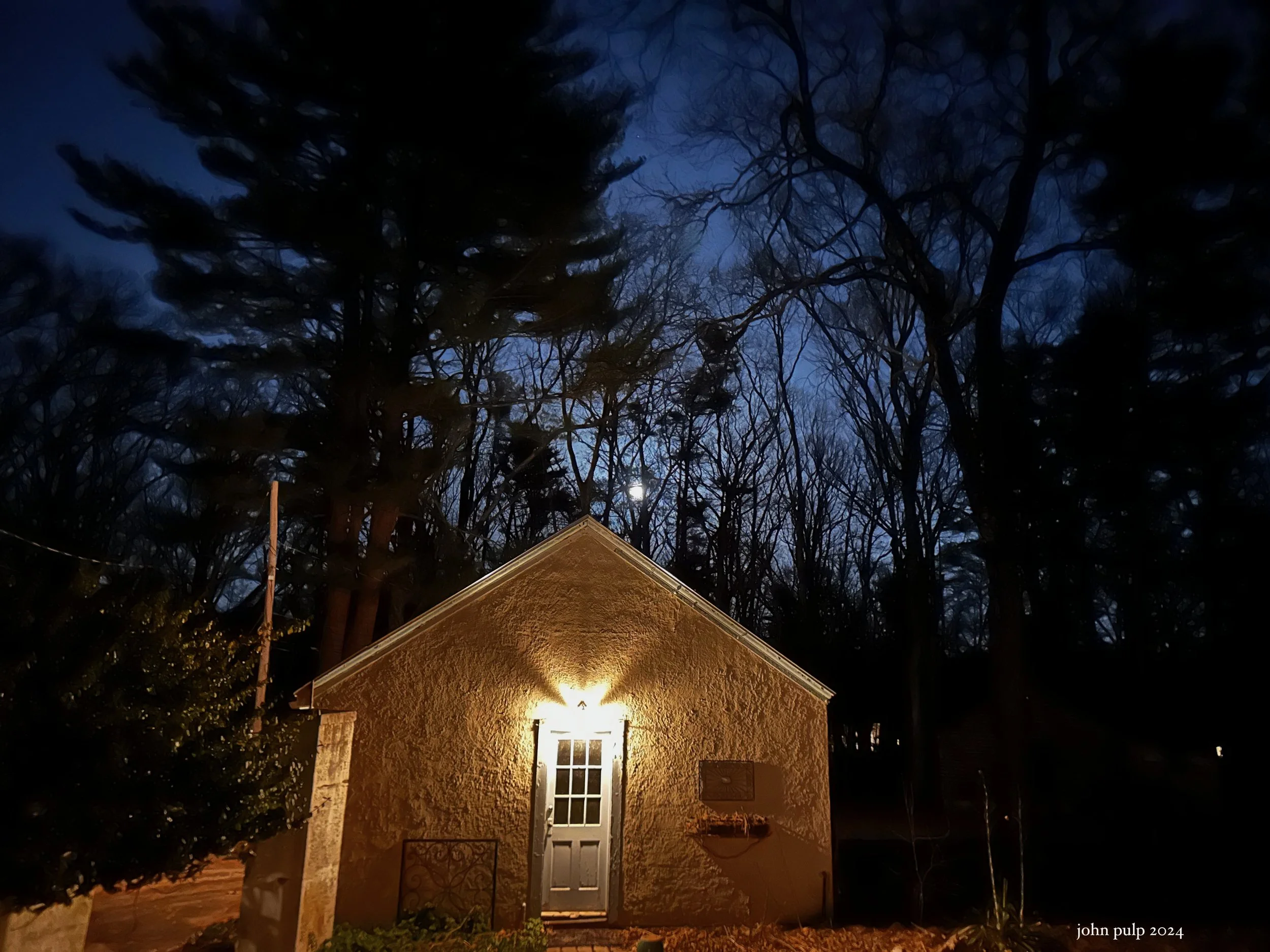 Garage at Night