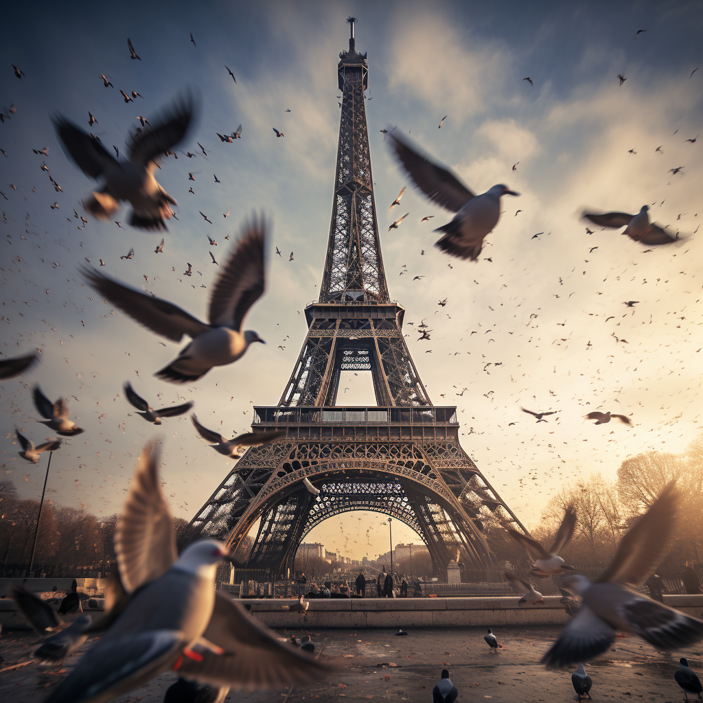 egv5247_The_Eifel_tower_with_pigeons_flying_in_front_style_phot_921bfd1e-7007-45b0-81d0-2a168afd8289.png