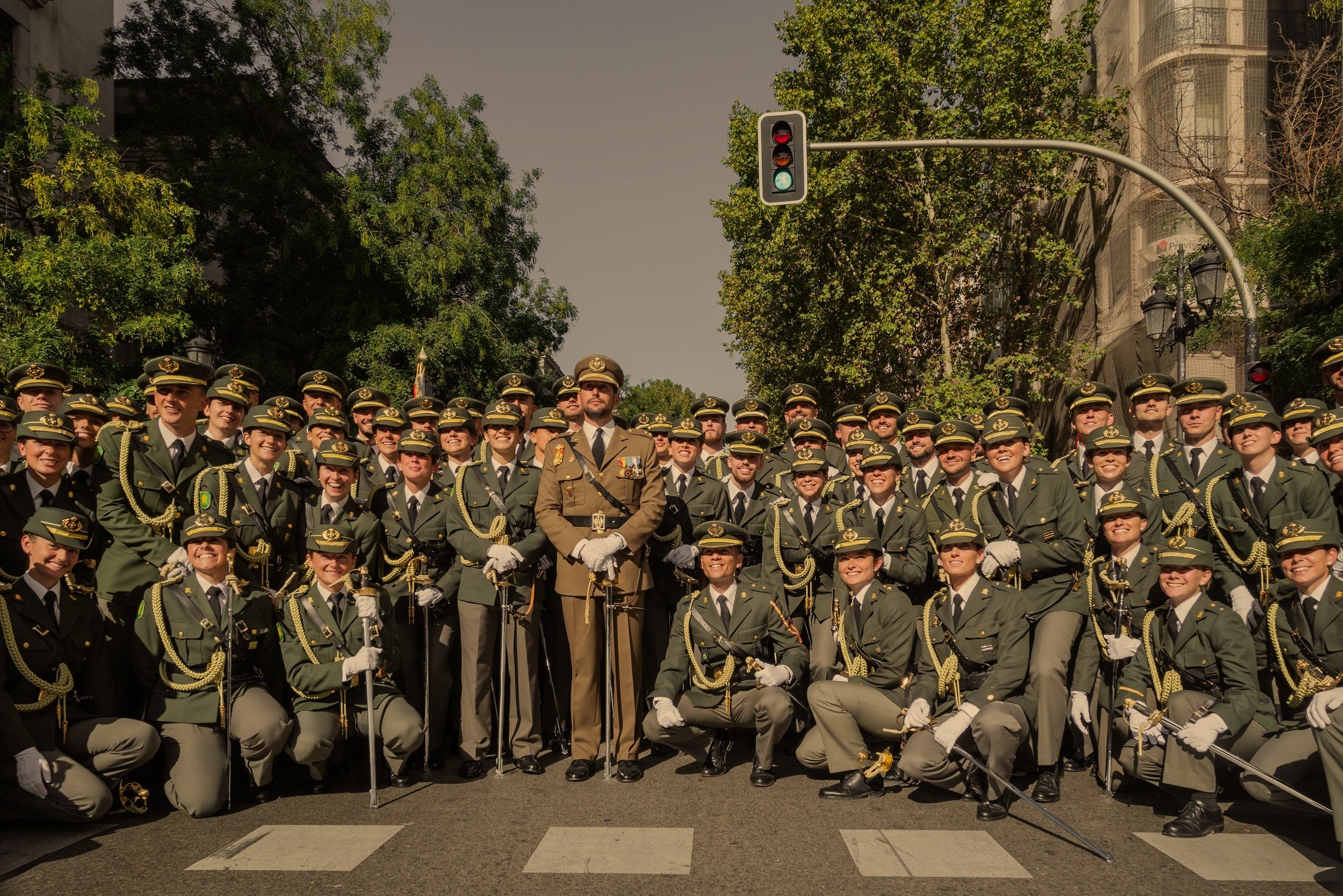 Calle de Atocha. Fiesta del 12-O. 2023