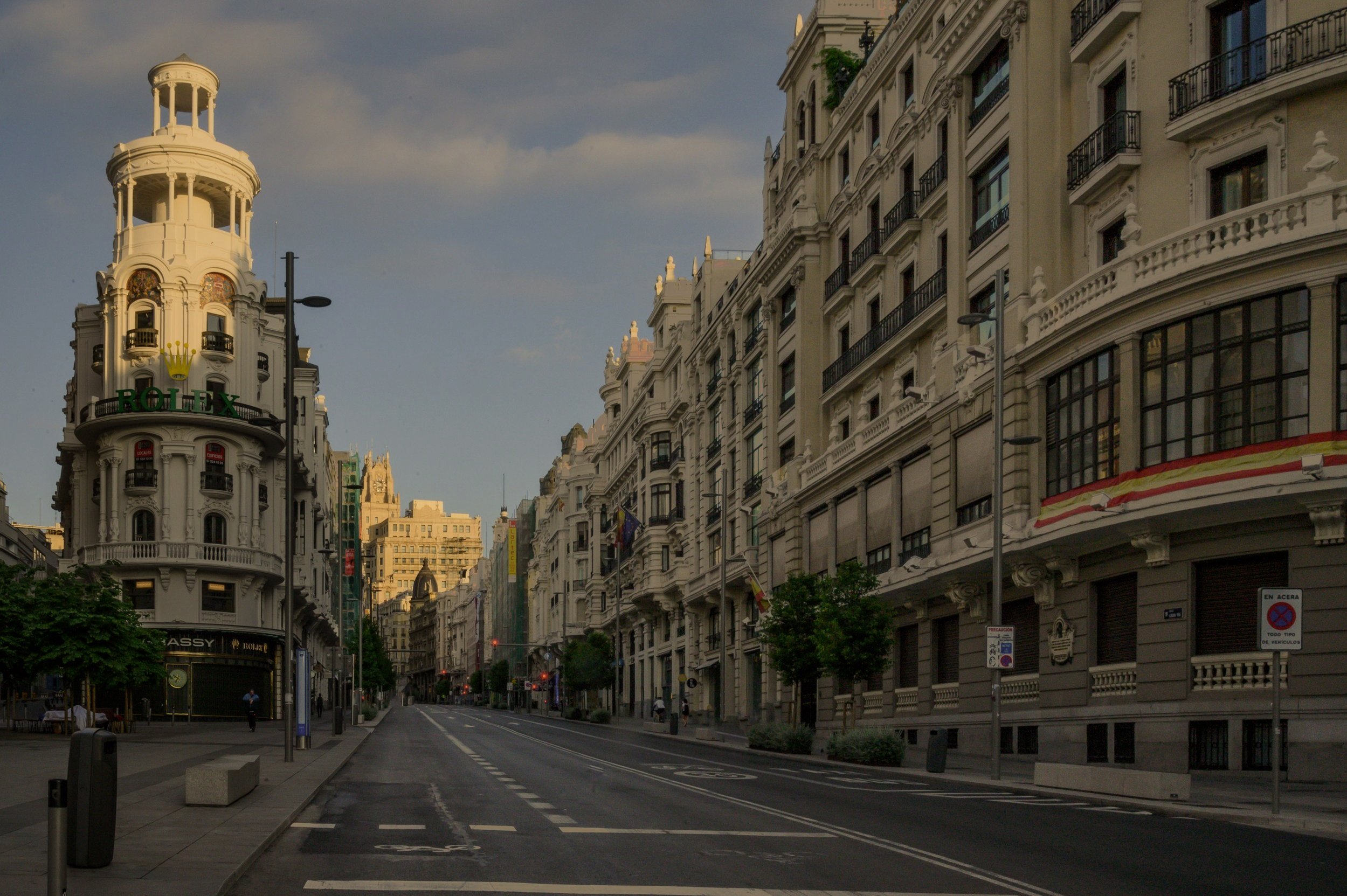 Gran Vía en pandemia. 2020