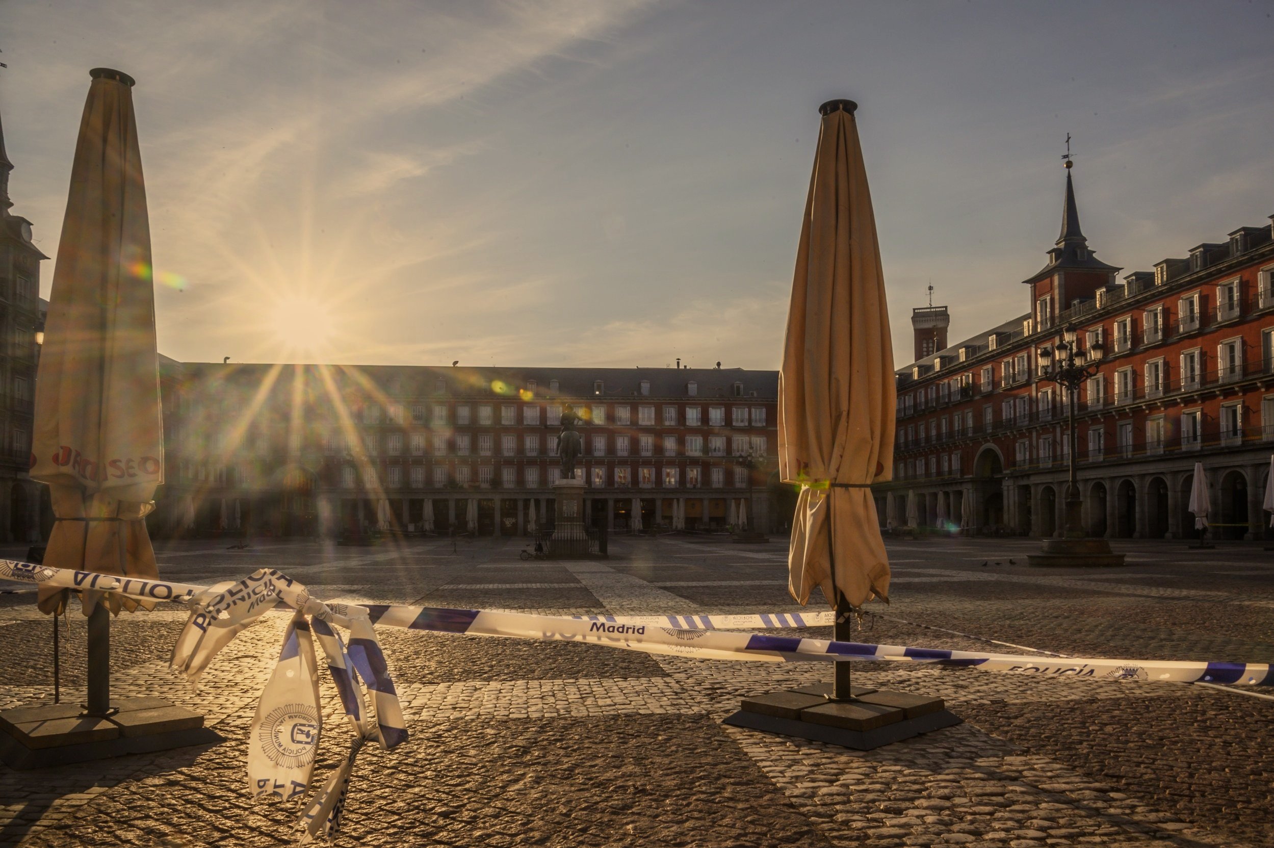 Plaza Mayor en pandemia 2020