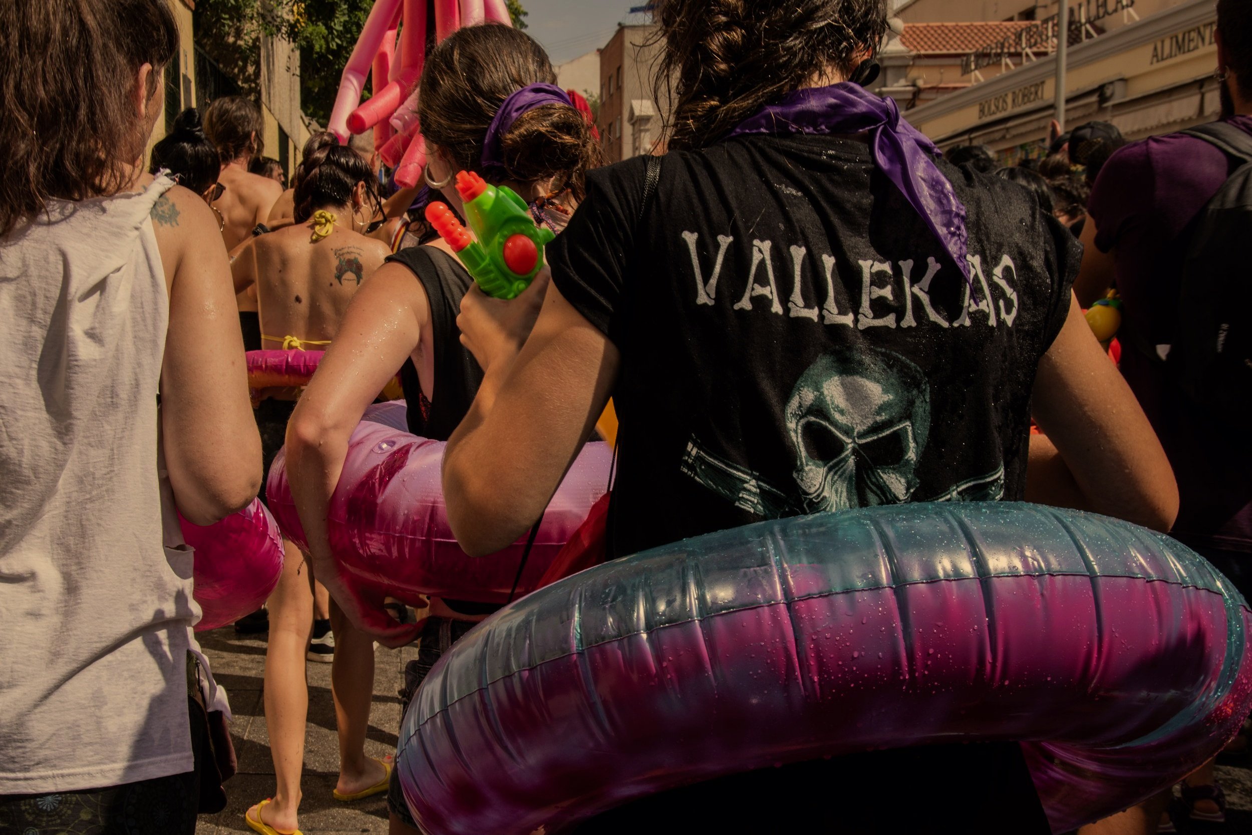 Vallecas. Fiesta del Agua 2019