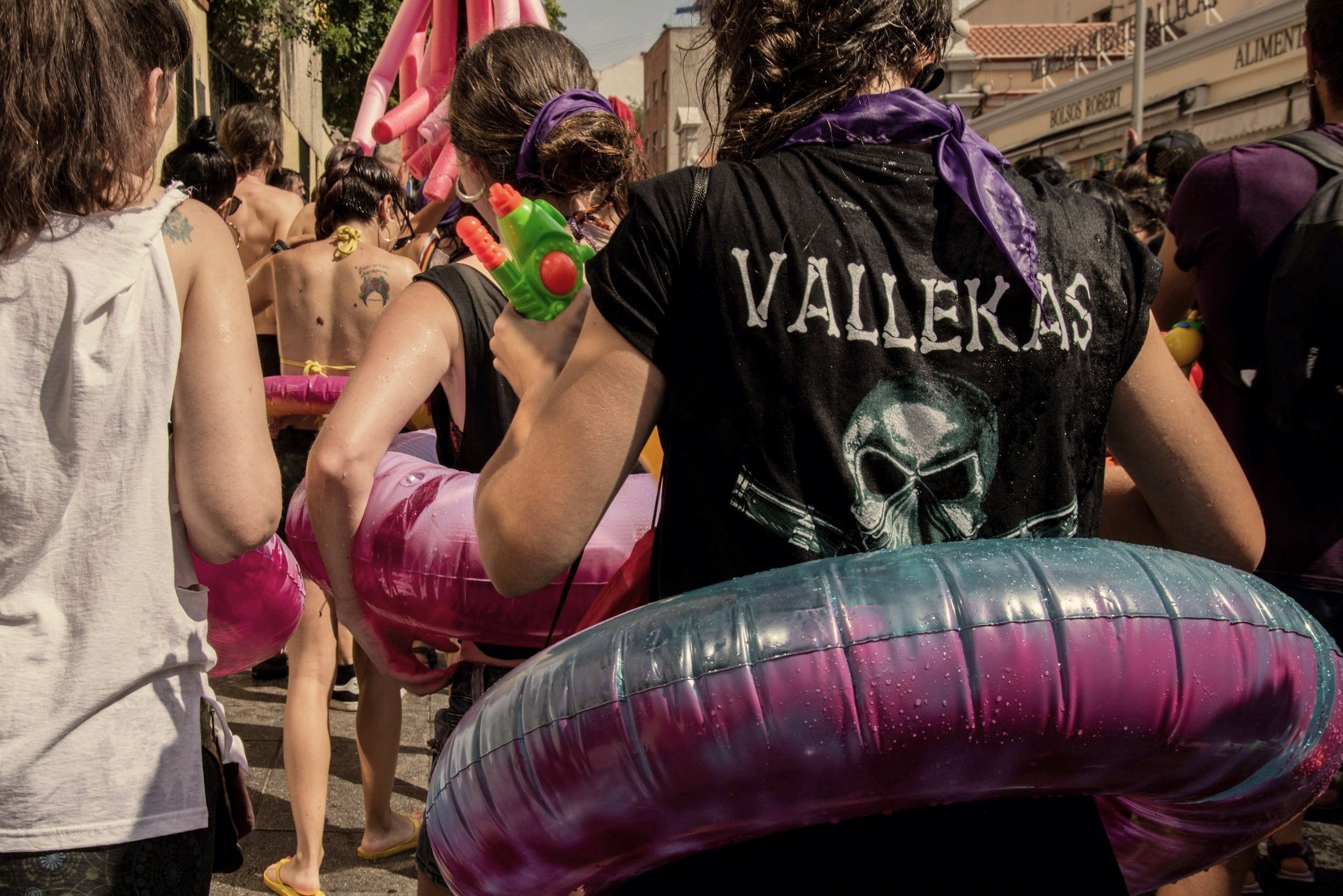 Vallecas. Fiesta del Agua 2019