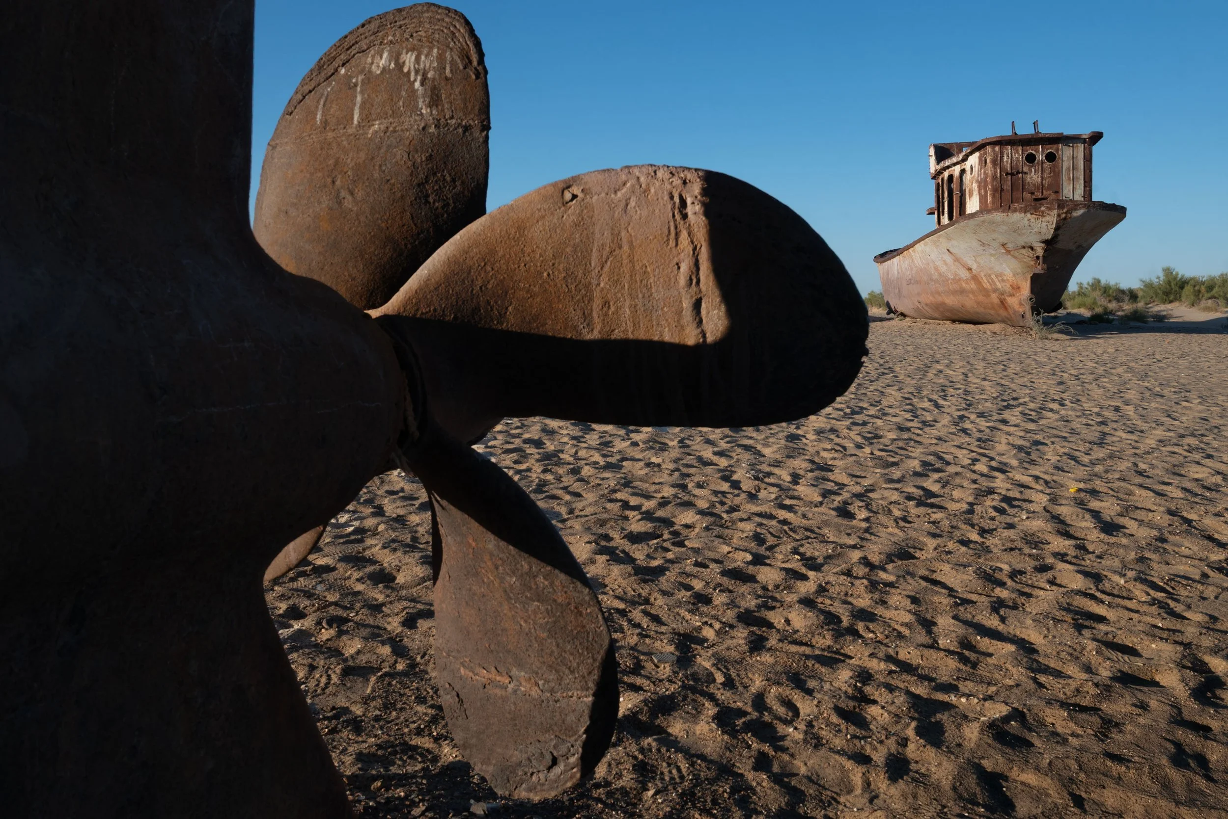 Mar de Aral, Uzbekistán, 2022