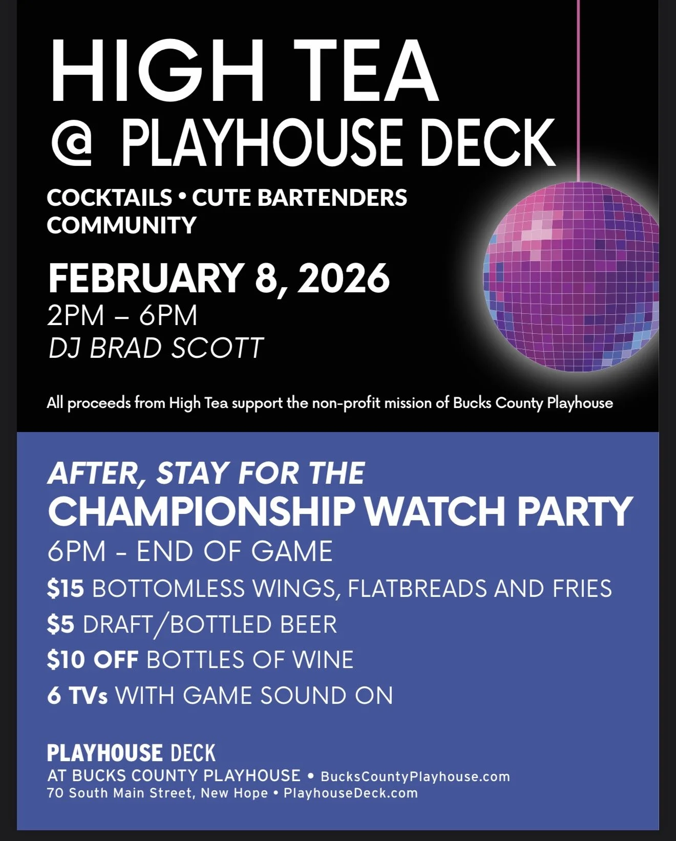 High Tea At Playhouse Deck 