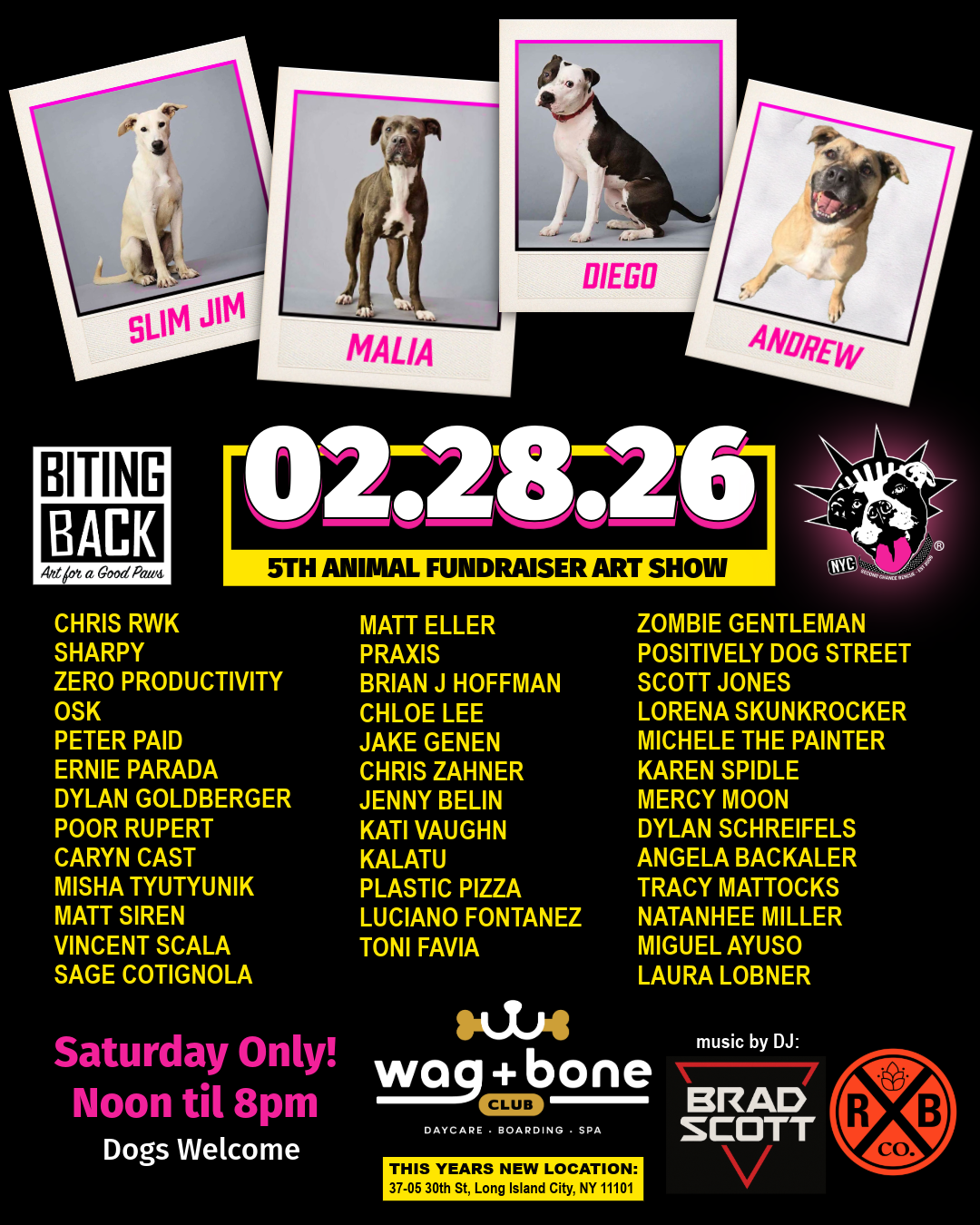 Biting Back - Art for a Good Paws