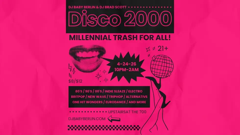 Disco 2000 - Millennial Trash Dance Party For All