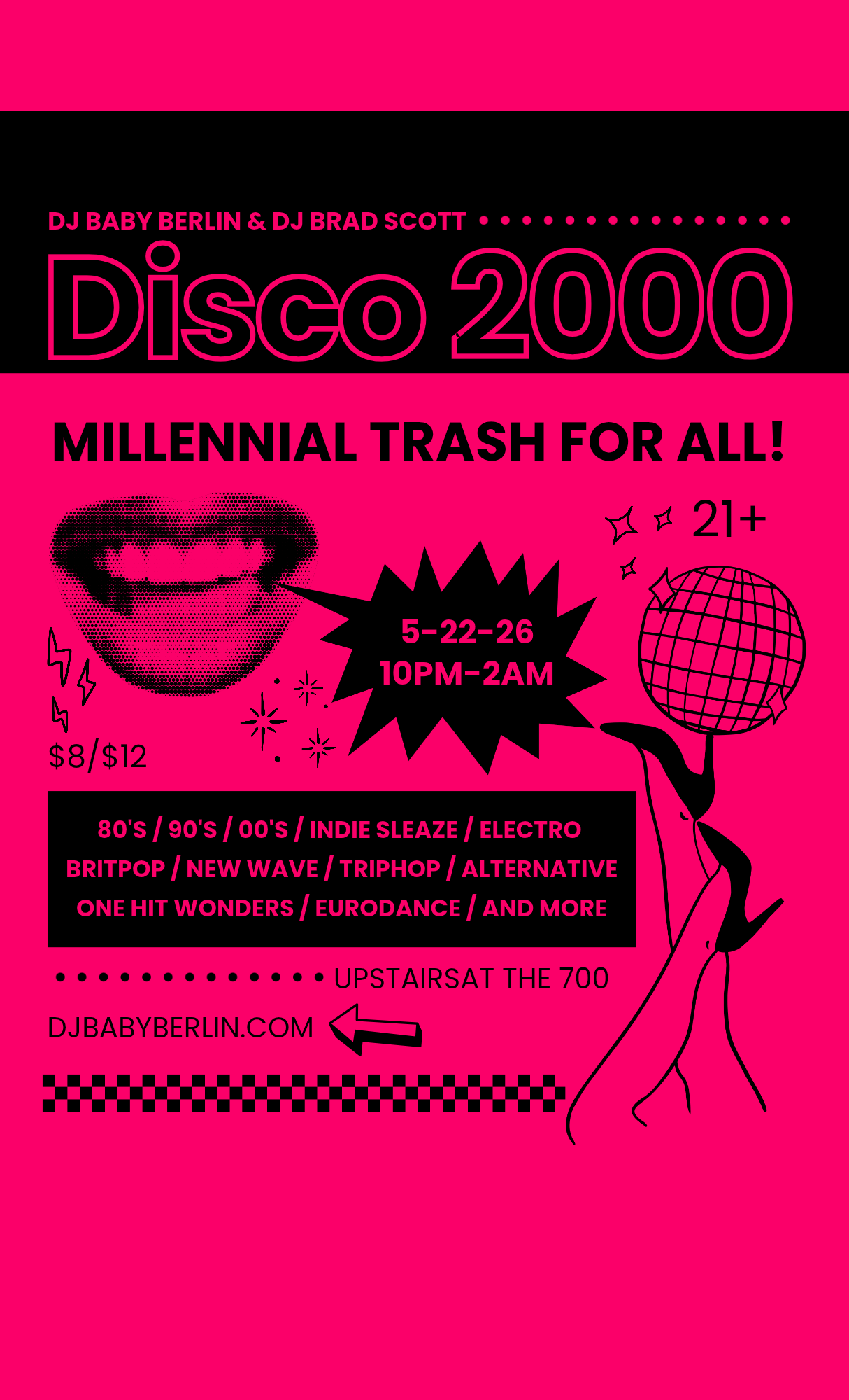 Disco 2000 Millennial Trash For All 