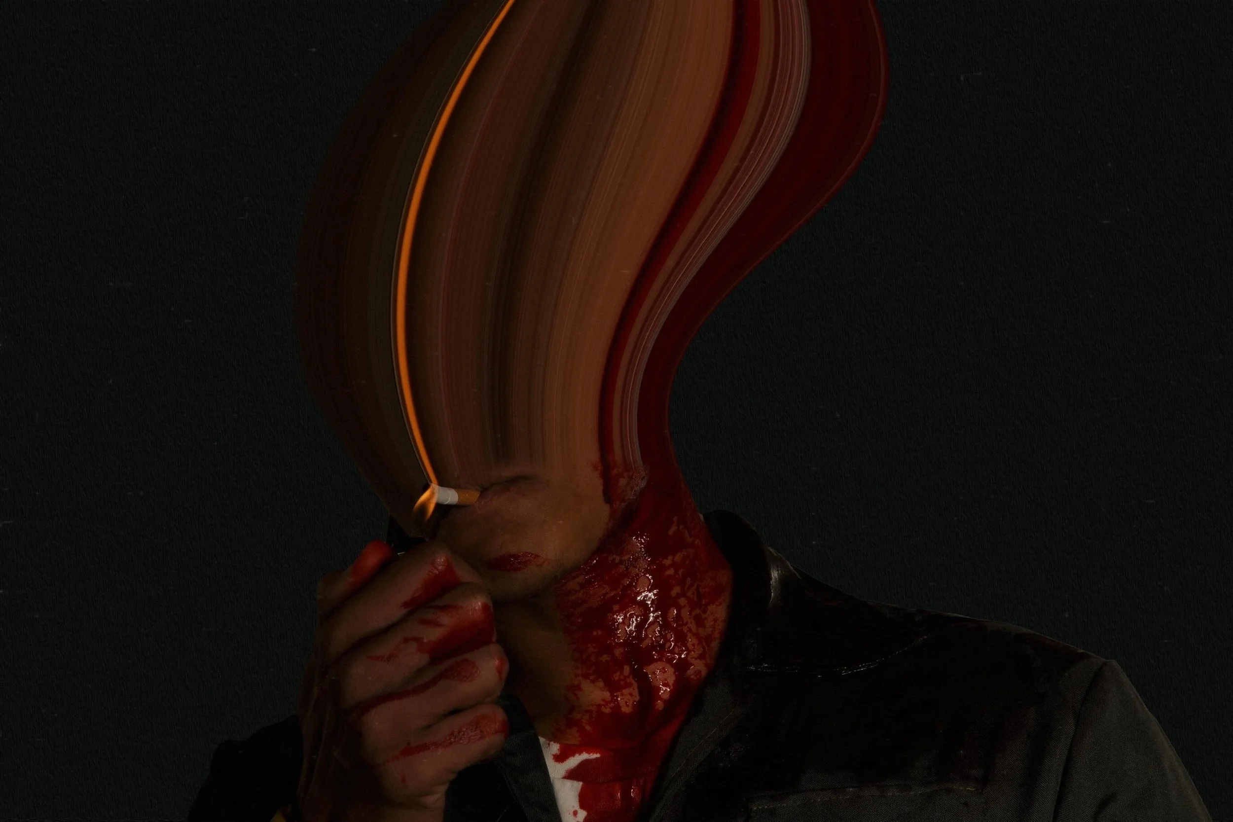 Burn Pattern : when do I stop holding the flame and become the fire myself?