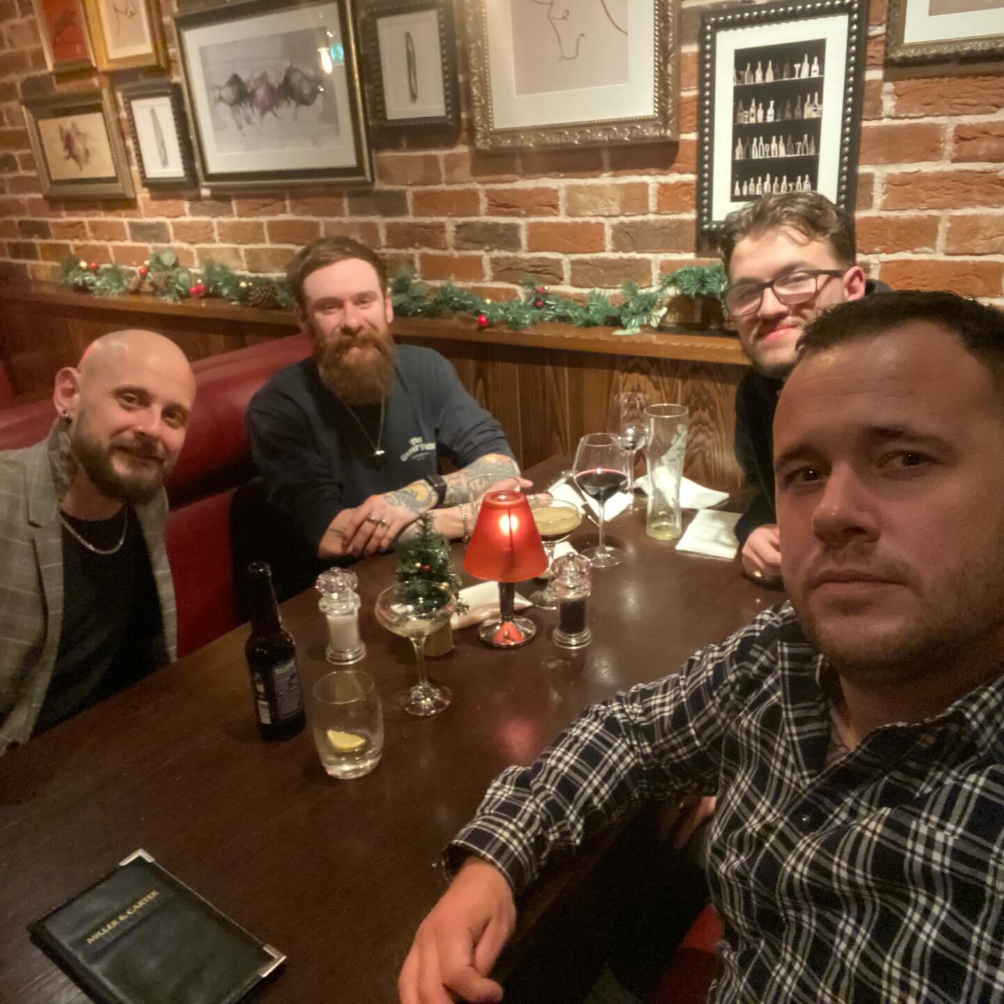 [TEAM CHRISTMAS DO]
-
Tonight the Lowe&rsquo;s Team took some time out, to celebrate the festive period, before our most busy time of the year. 
-
Time to reflect, catch up and have a few laughs outside of the shop walls at @millerandcarter WSM, enjo