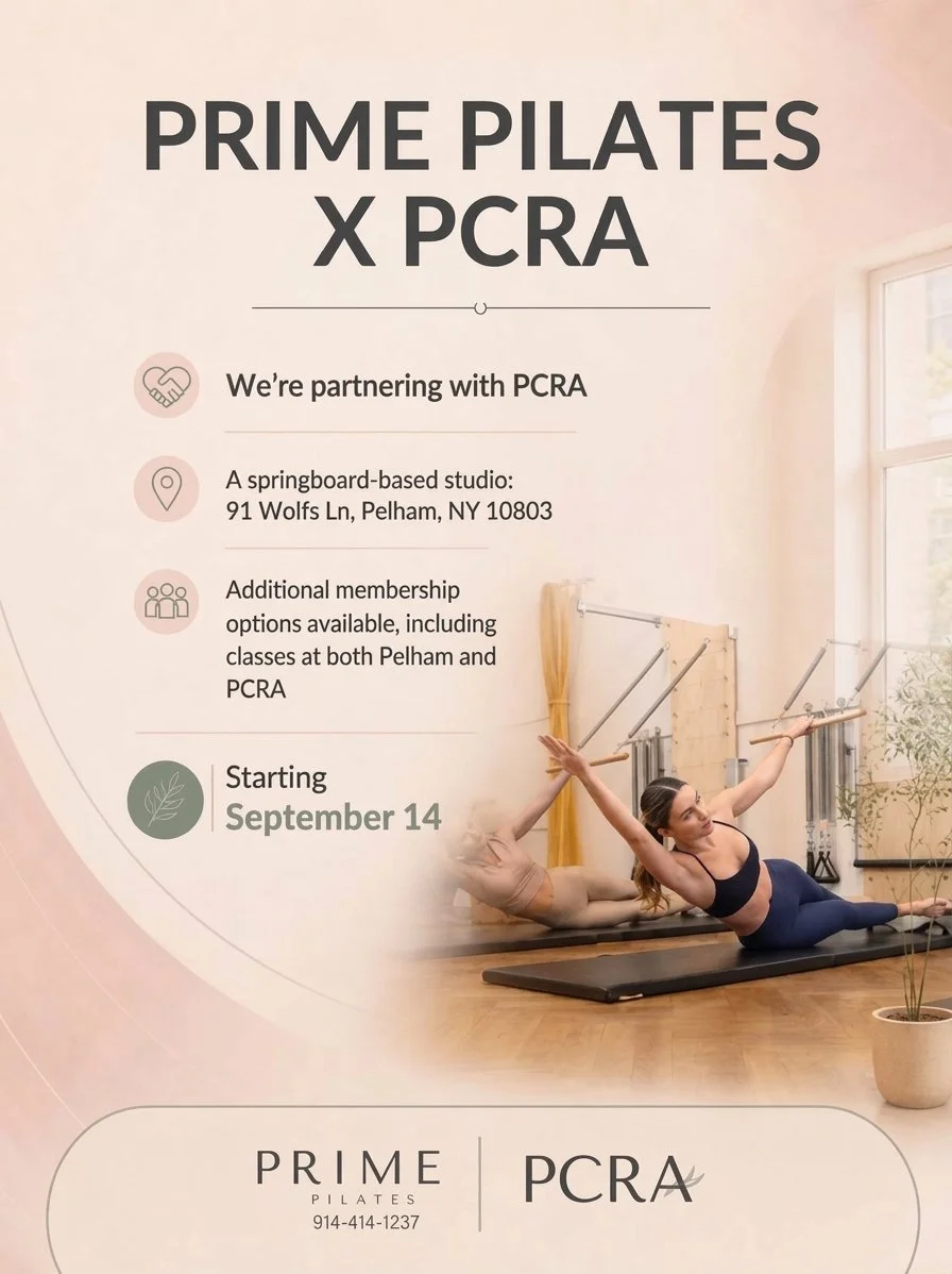 Prime Pilats x PCRA partnership