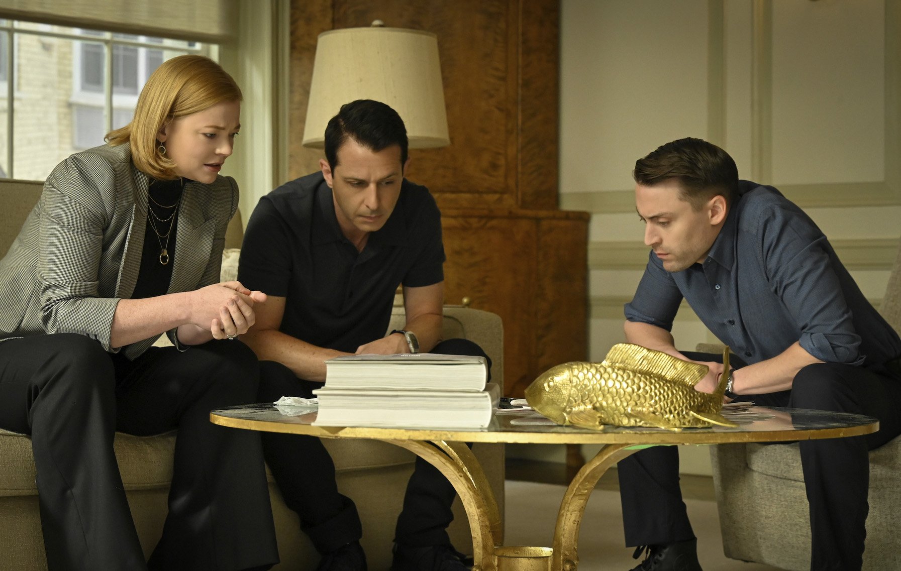 Sarah Snook, Jeremy Strong, and Kieran Culkin – Succession (HBO)