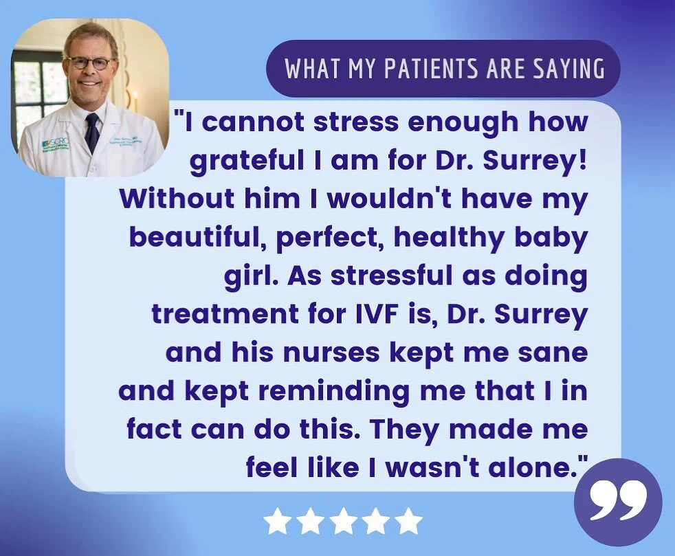 It is always warms my heart to hear positive feedback like this from my patients. Behind every newborn baby is the sheer will, determination, and love that went into bringing them into this world. I&rsquo;m honored to be on your #fertilityjourney wit