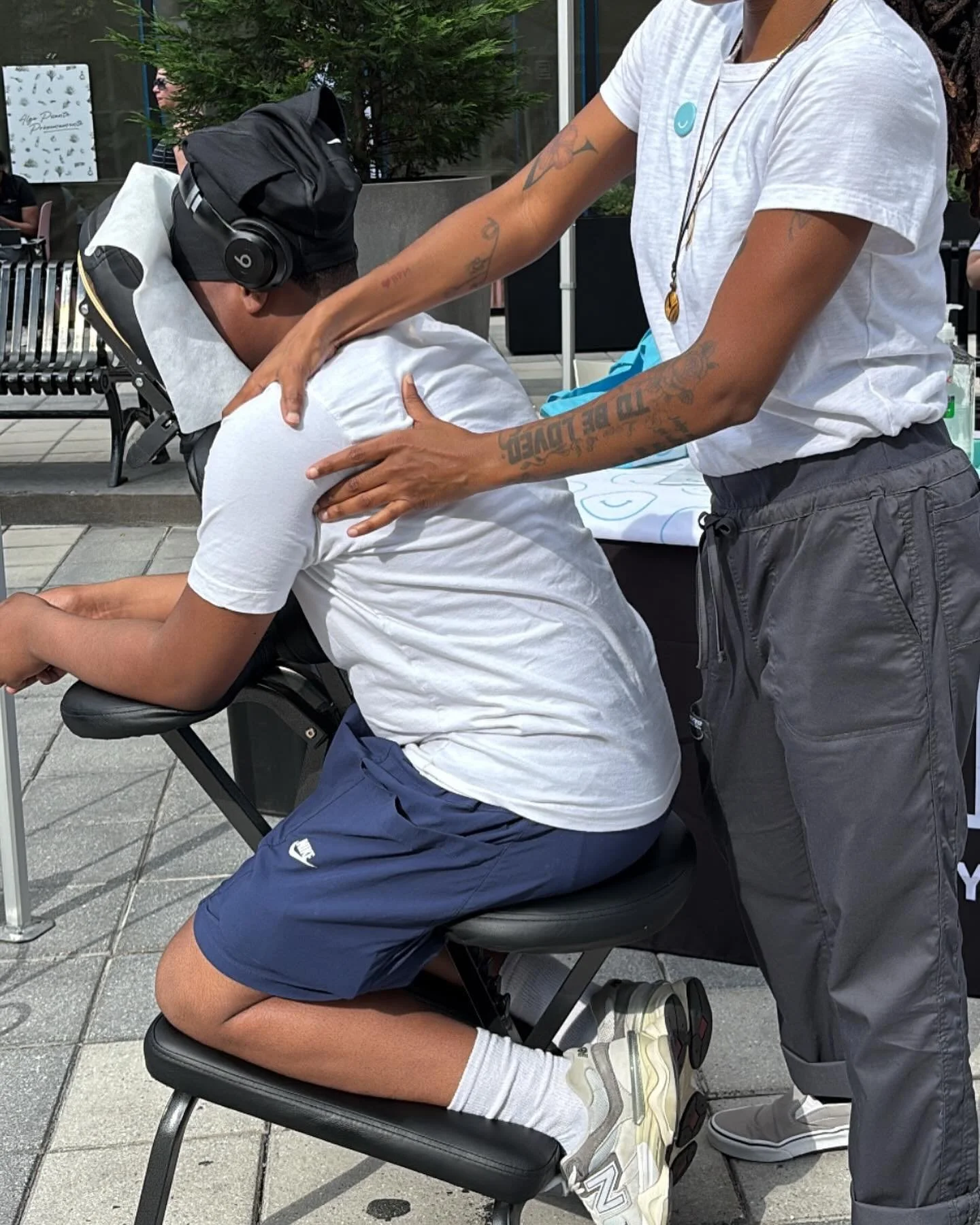 You deserve a massage.