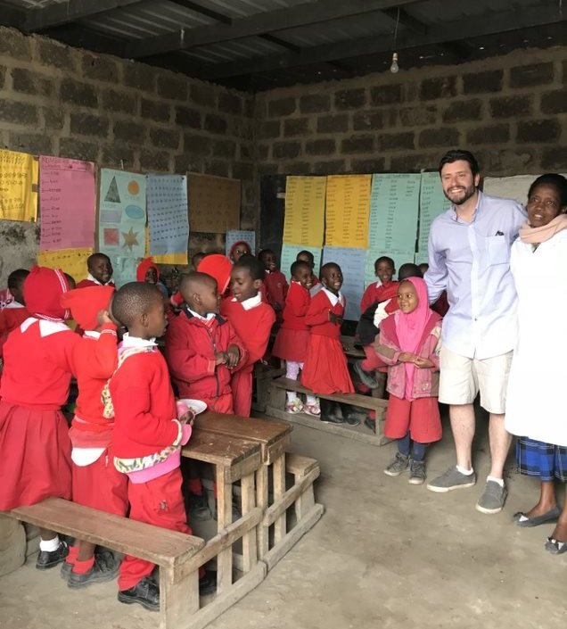 Sal at school in Mukuru.jpg