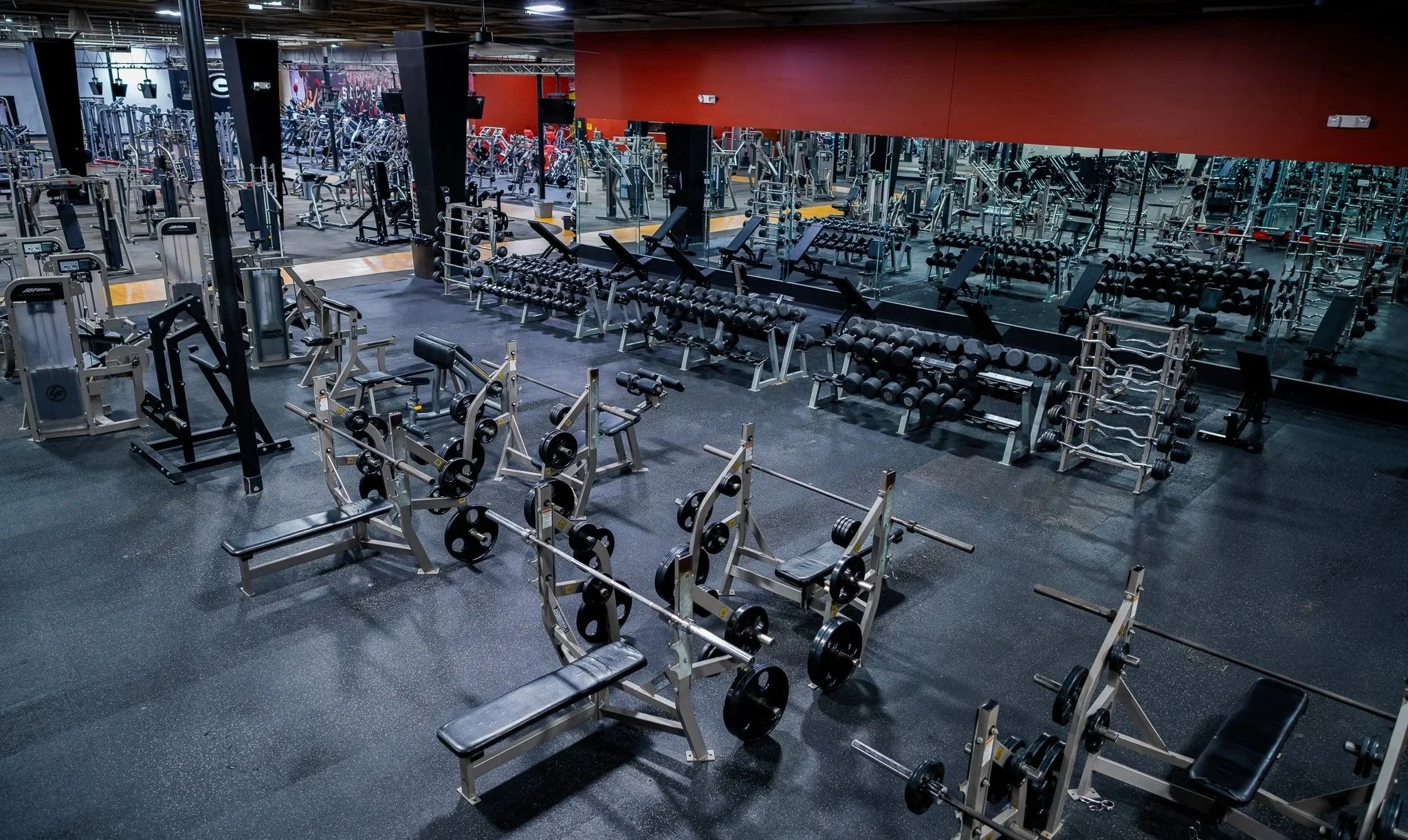 Athens Health and Fitness weight room