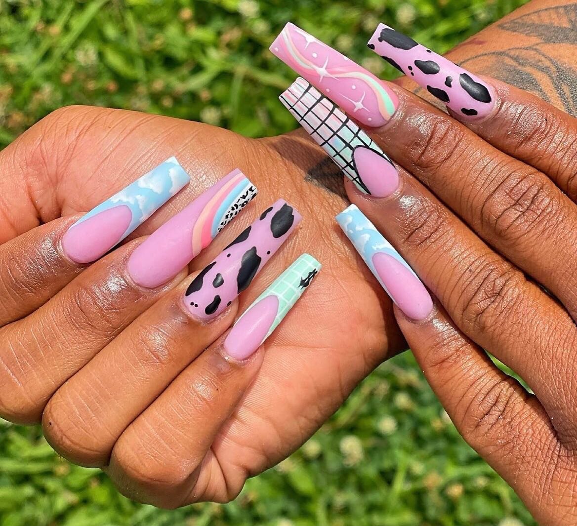 Whimsical. 🦋
-
Nails by Chazz Garner