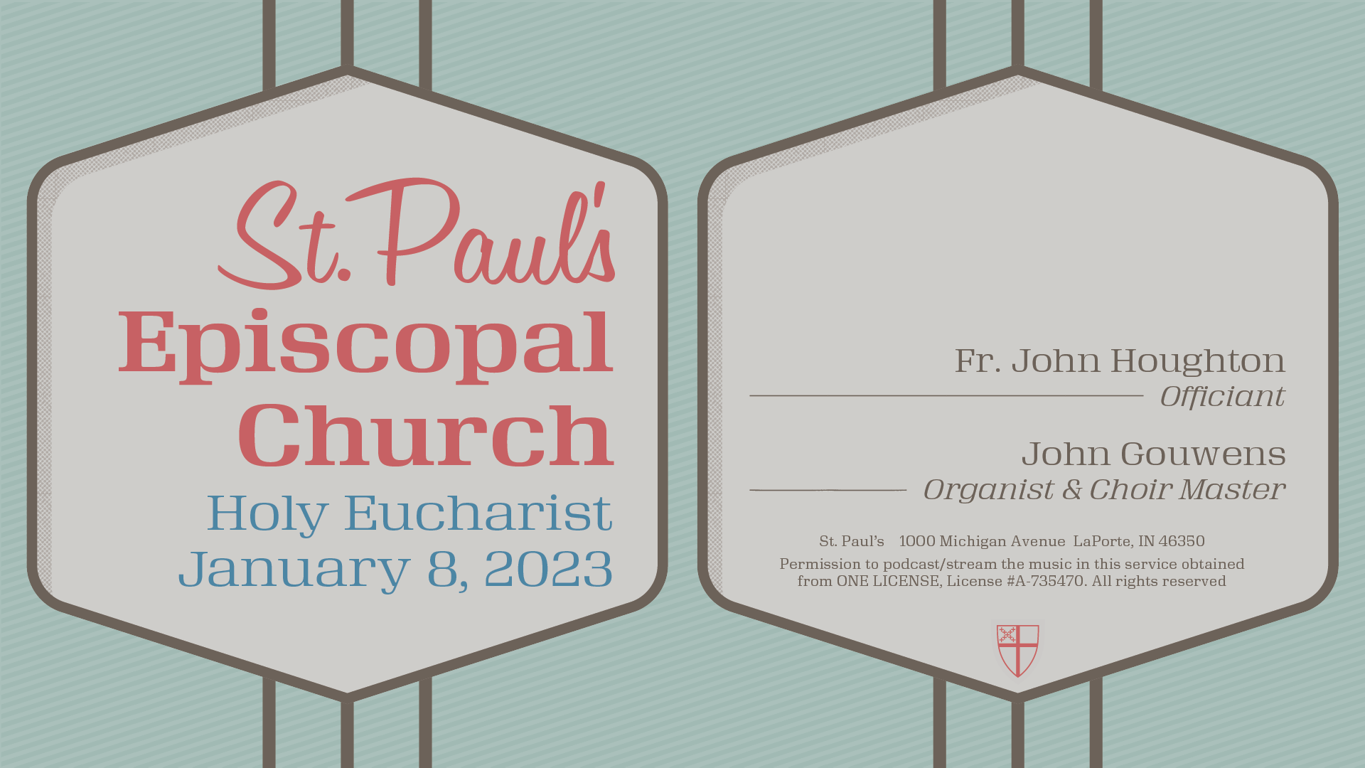 LIVE from St. Paul's - January 8, 2023