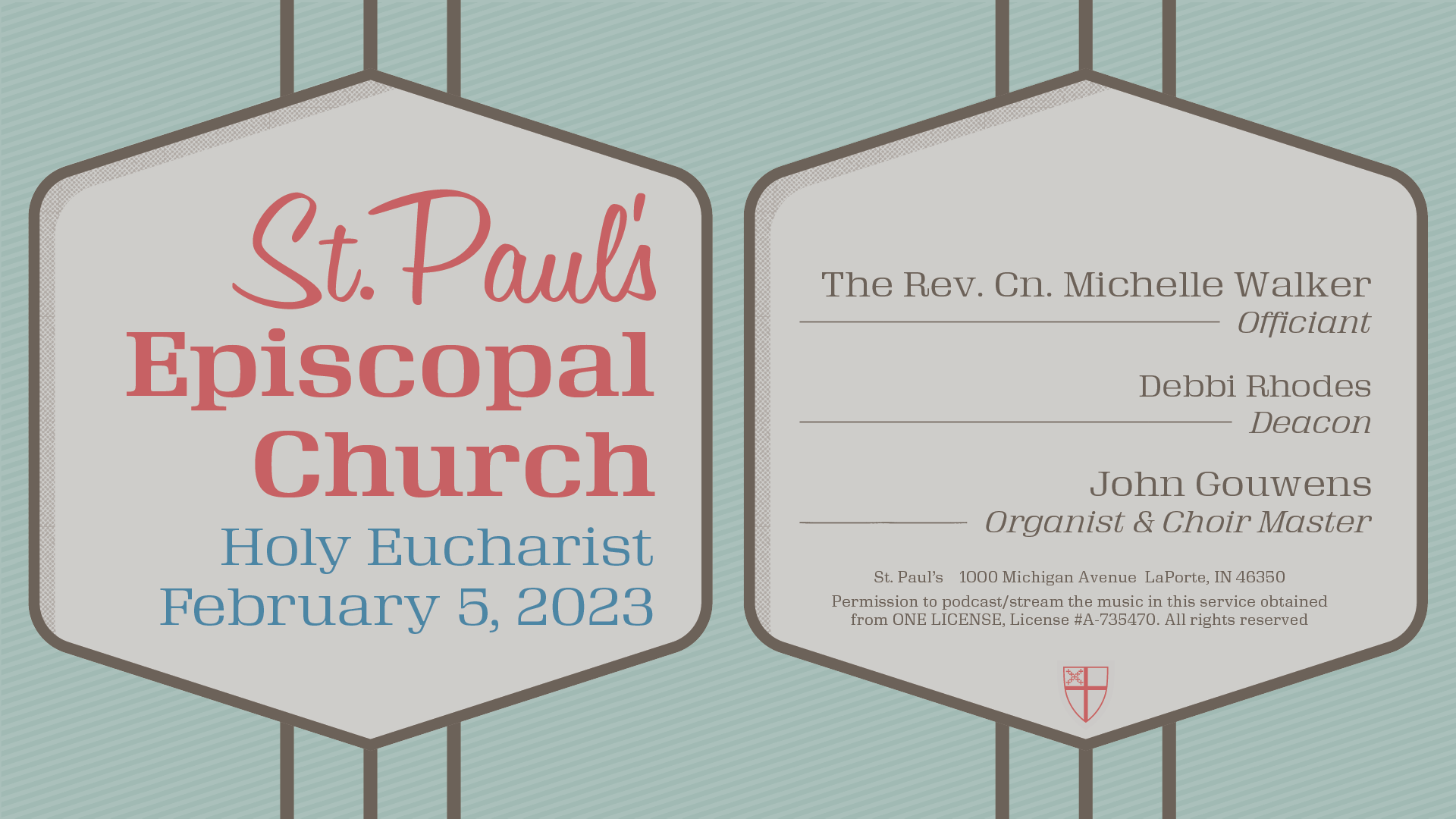 LIVE from St. Paul's - February 5, 2023