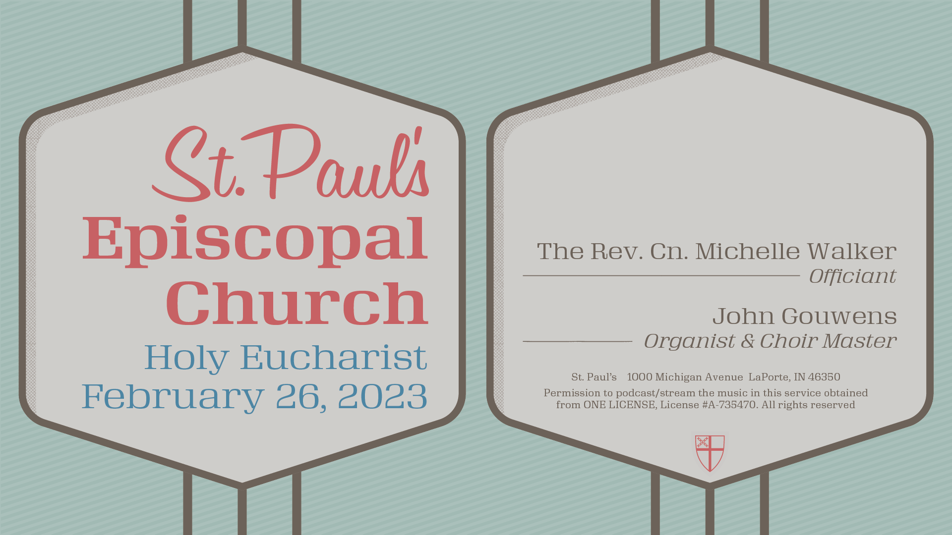 LIVE from St. Paul's - January 29, 2023