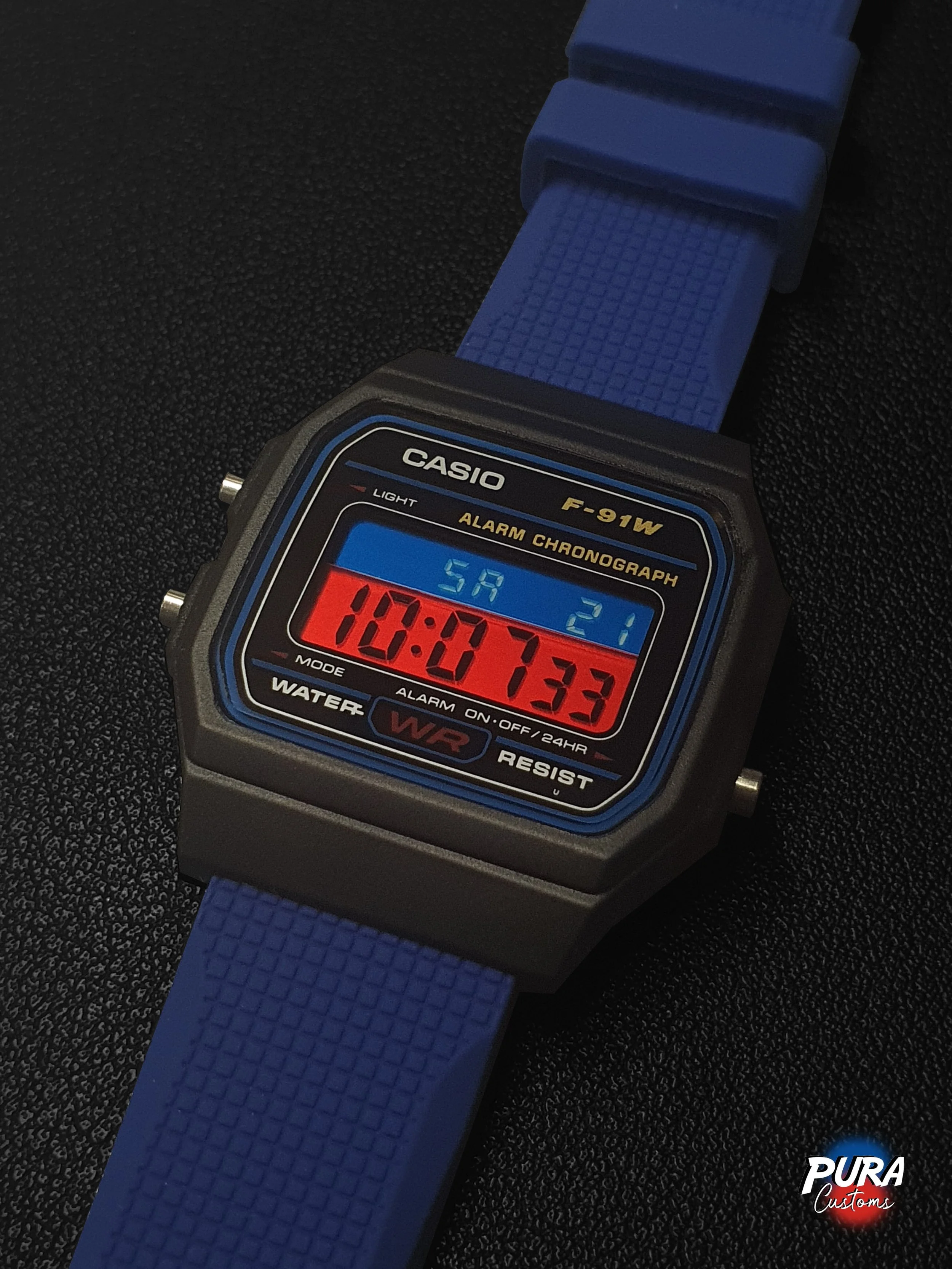 custom pepsi casio F91 puracustoms.jpg