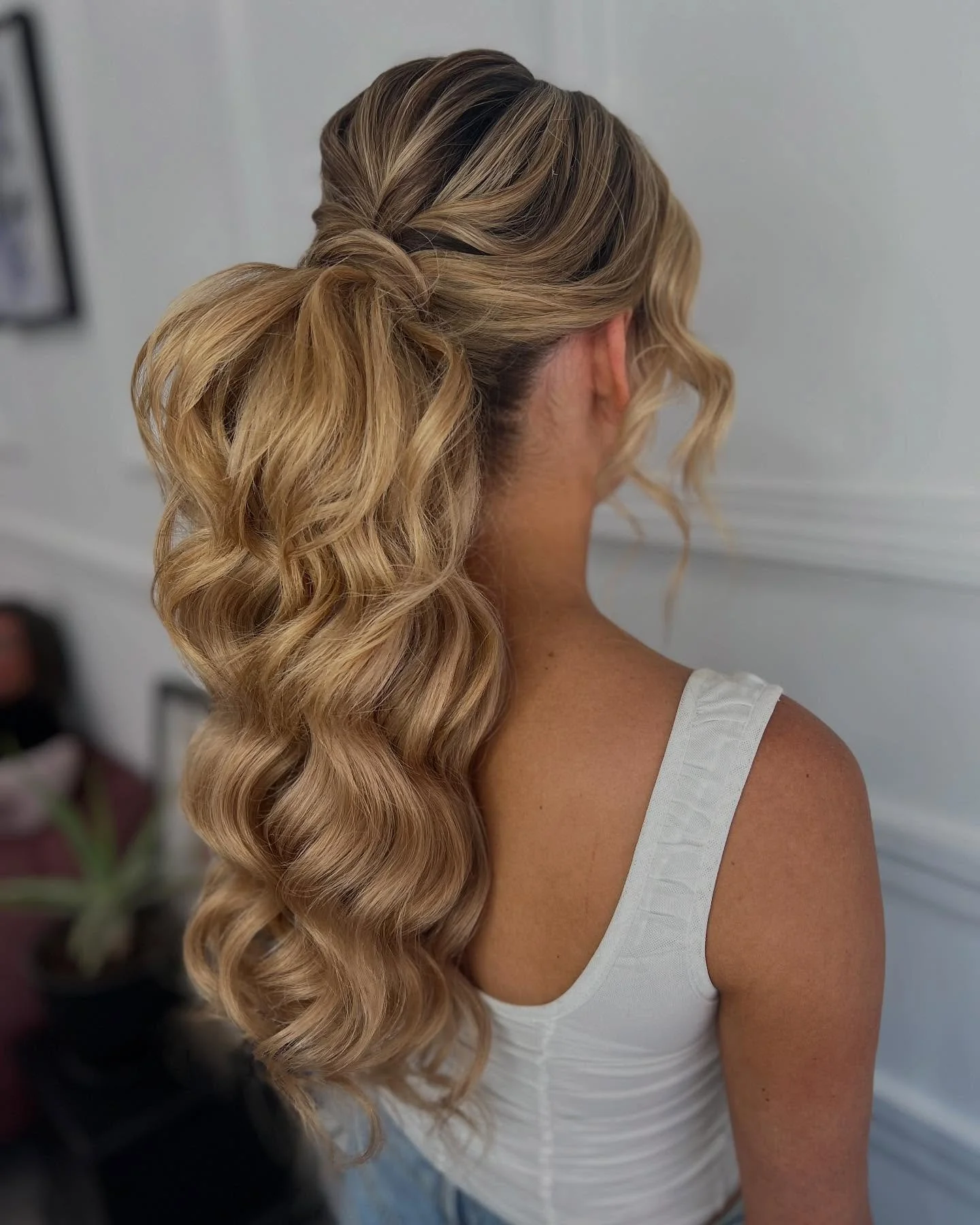 Some math for you since I find it interesting.

My standard curling iron is 1&rdquo; diameter.  If your hair holds a curl (and since gravity is real) when your hair comes off the barrel the shape will be a 3.14159&rdquo; c-shaped open curl (yep, pi).