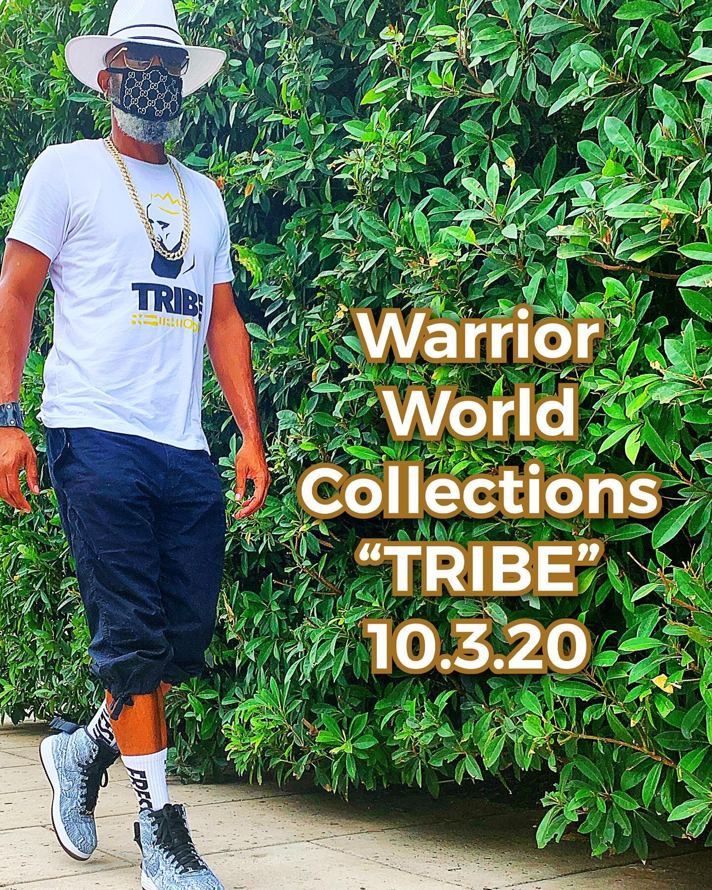 10.3.20 @therealwarriorworld launches with the &ldquo;TRIBE&rdquo; King Tee.  The Queen version will also be available. The countdown is on!  www.thewarriorworld.com ✊🏽👌🏽
.
.
.

#teeshirt #newbrand #newtee #gosupport #tshirt #TheDopeProfessor #win