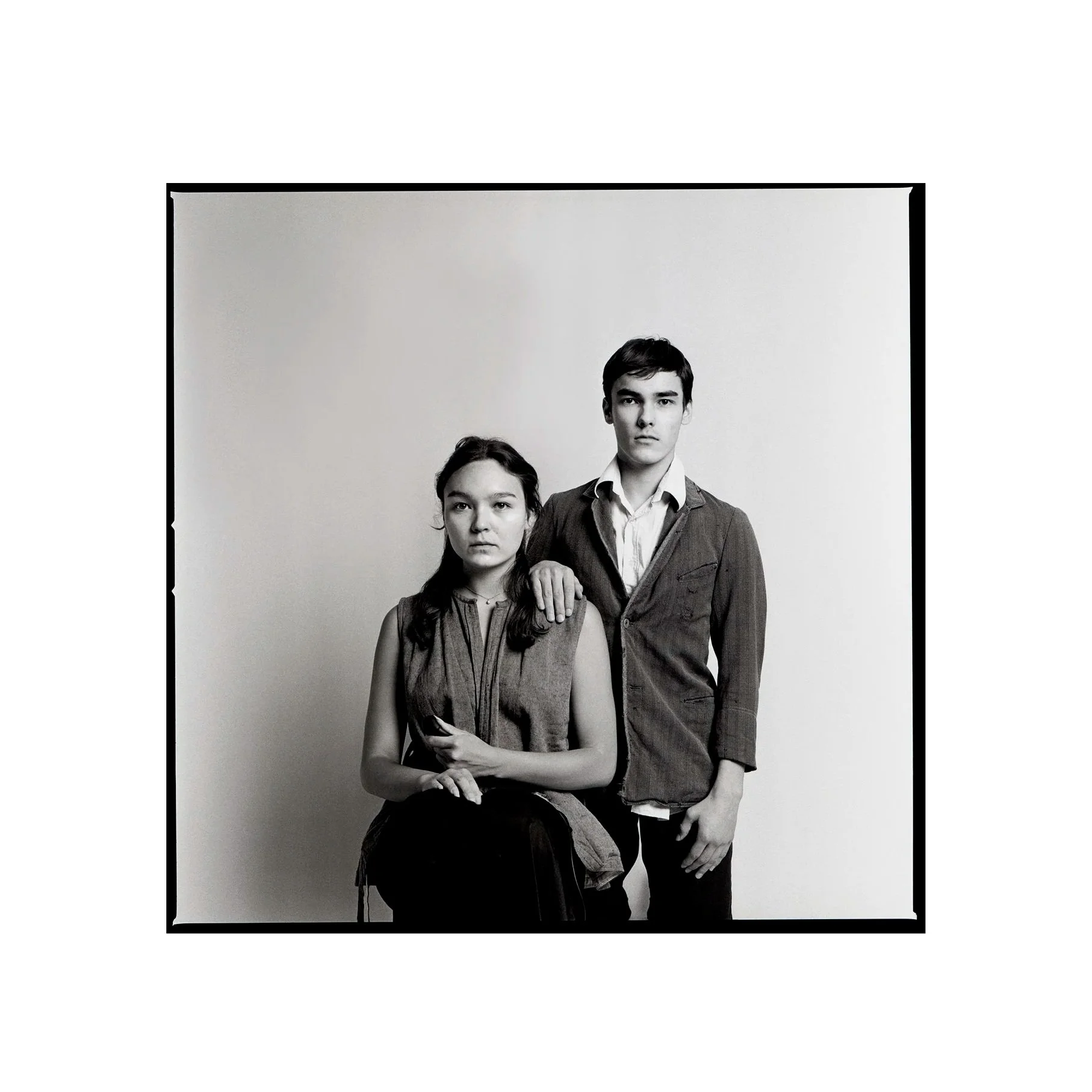 Self-portrait with my brother