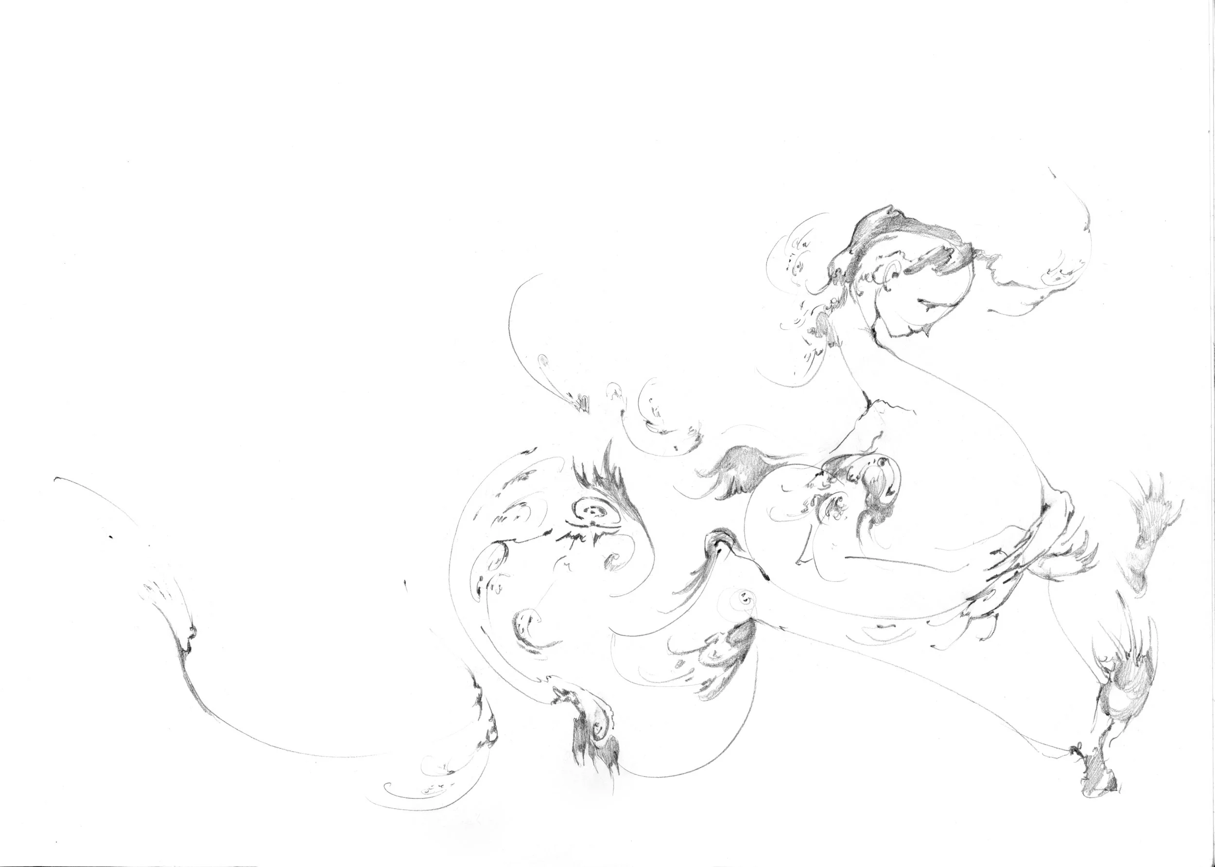  Dame with goose leg, 2026 