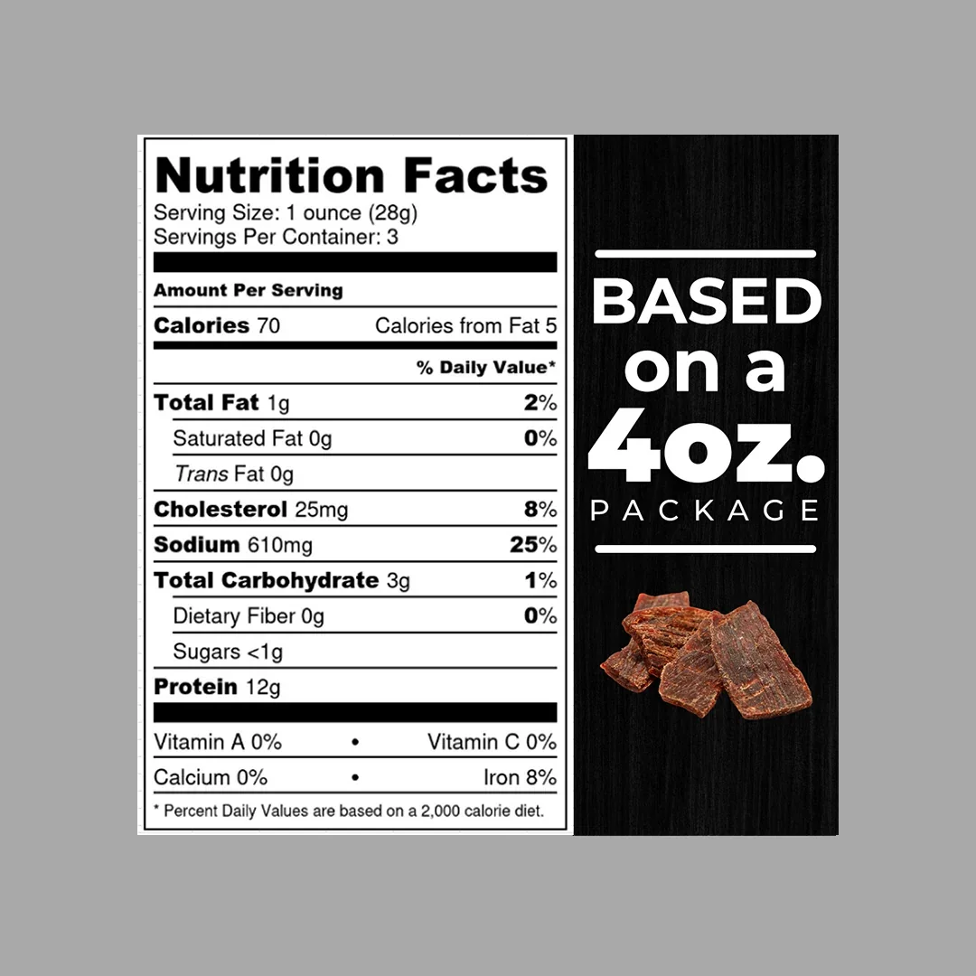 VenisonJerkyNutirionFact.webp